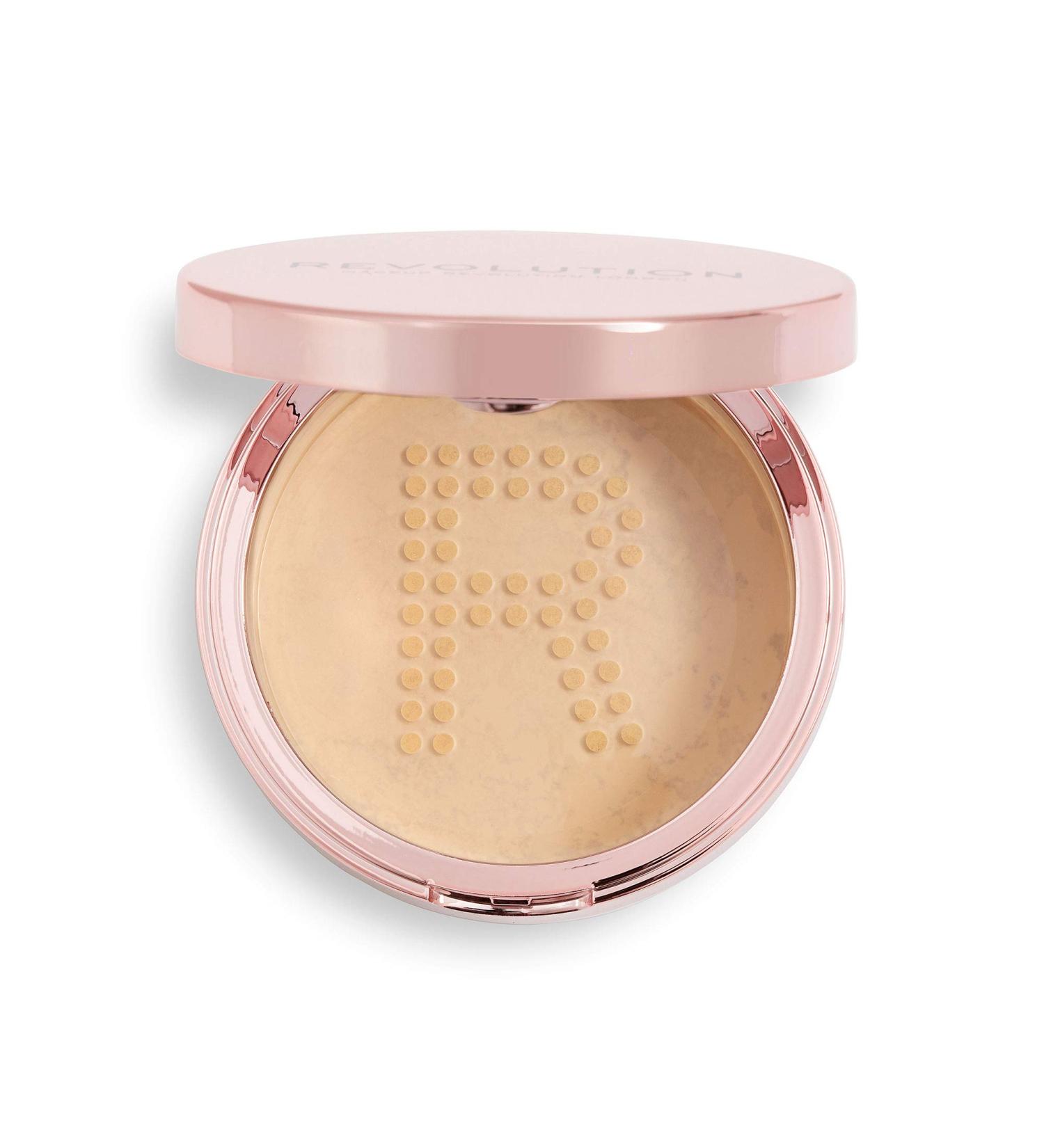 Makeup Revolution Conceal & Fix Powder Medium Yellow 13 g - Buy Online on GoSupps.com