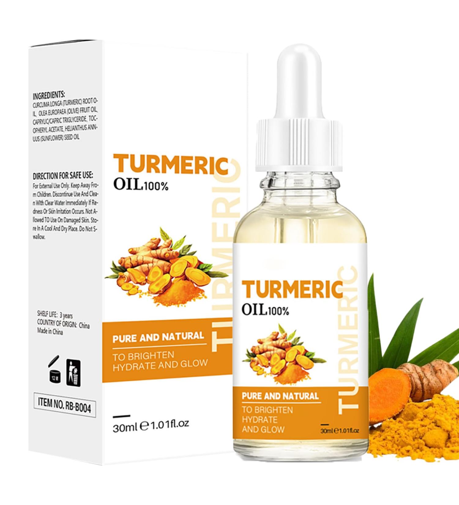 IZBEAUVO Turmeric Oil Turmeric Serum Anti Wrinkle Serum Turmeric Dark Spot Correcting Glow Serum Turmeric Hydrating Serum Turmeric Face Oil for Lifting & Age Spots Sun Spot Improve Skin Tone - Buy Online on GoSupps.com