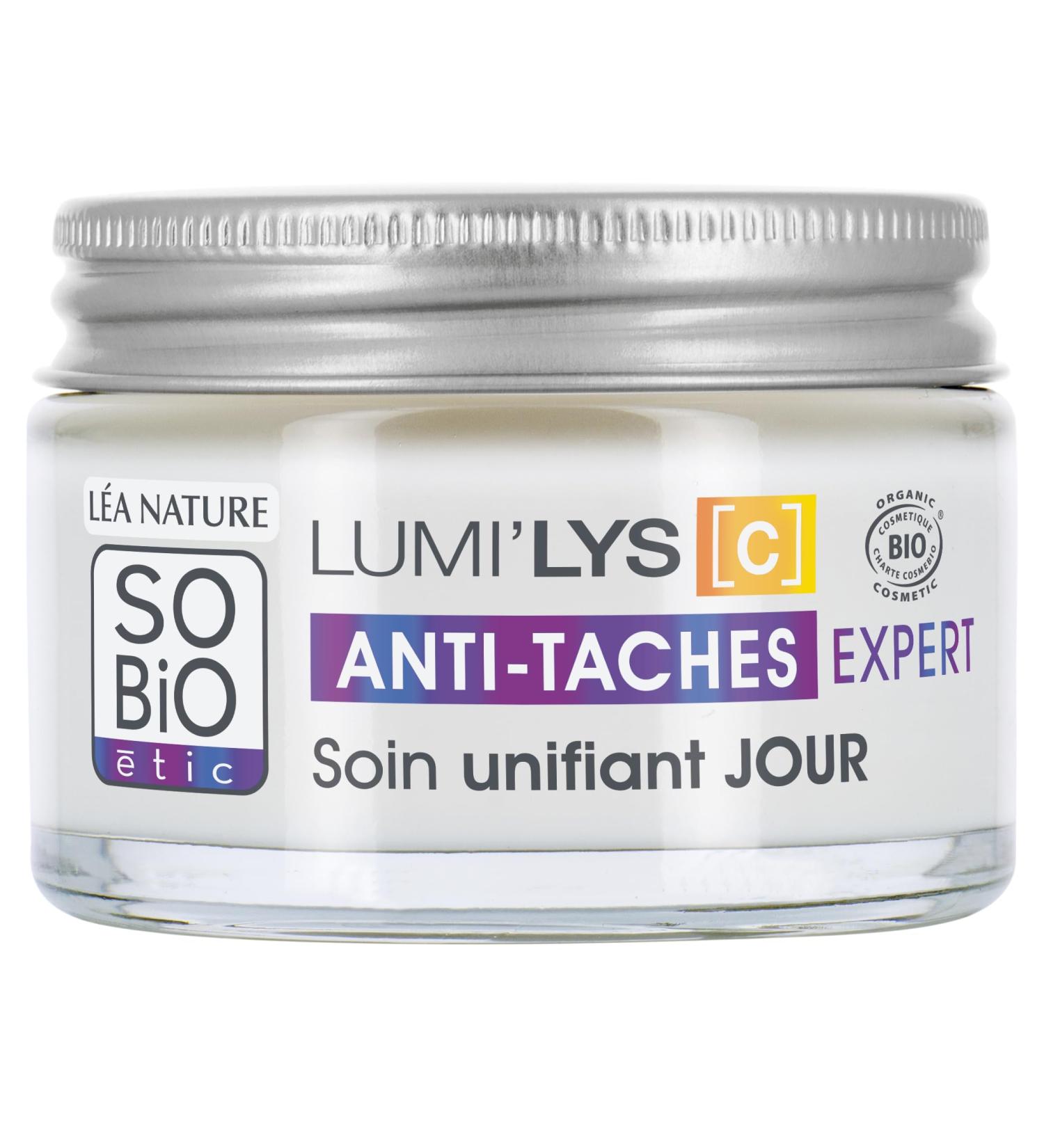 L A NATURE SO BiO tic | Unifying Anti-Dark Spot Day Care - Lumi'lys C | Reduces & Prevents the appearance of all types of spots | 99% ingredients of natural origin | Made in France | 50 ml - Buy Online on GoSupps.com