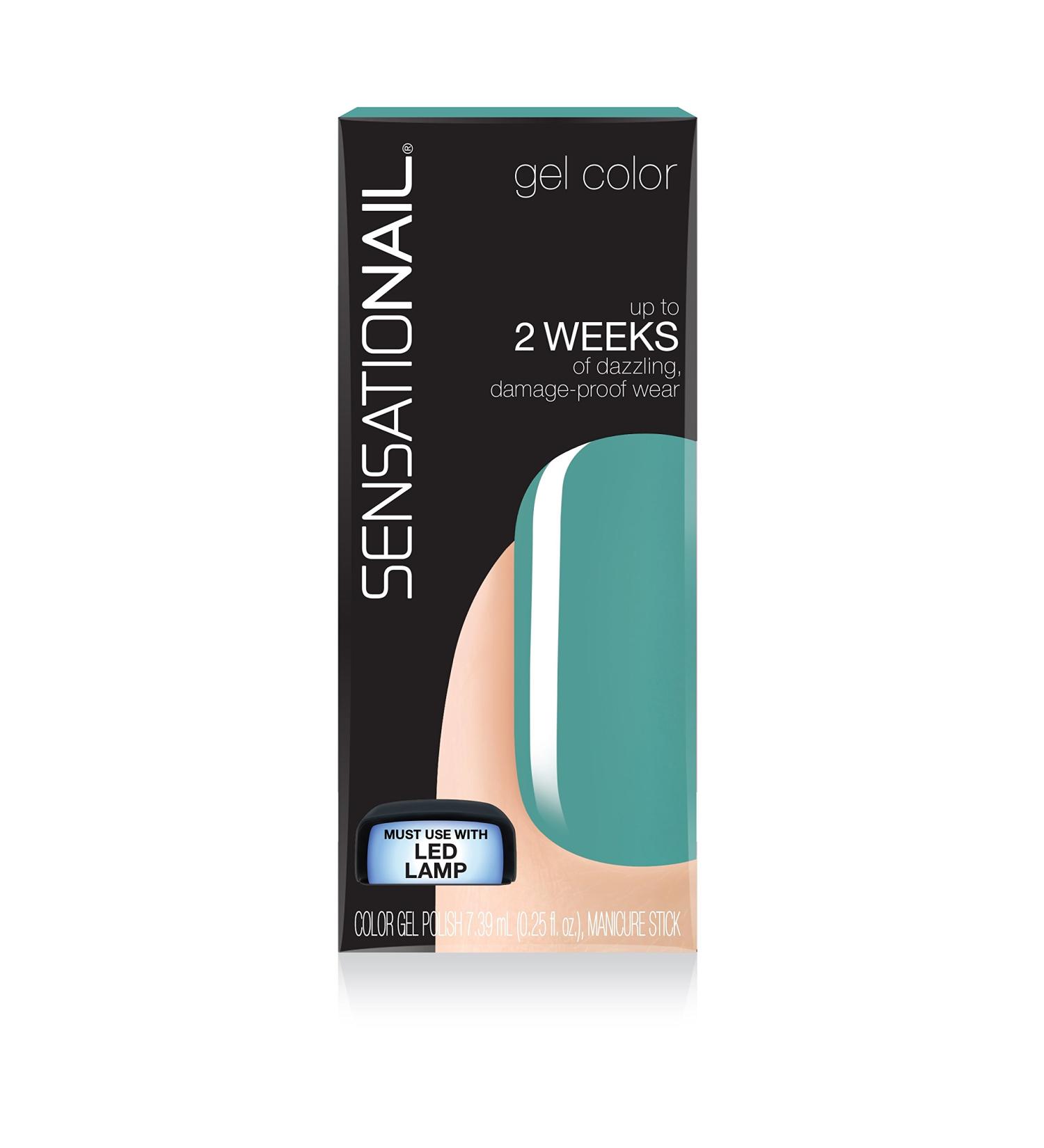 Sensationail Semi-Permanent Gel Nail Polish 7.39 ml Island Hopper