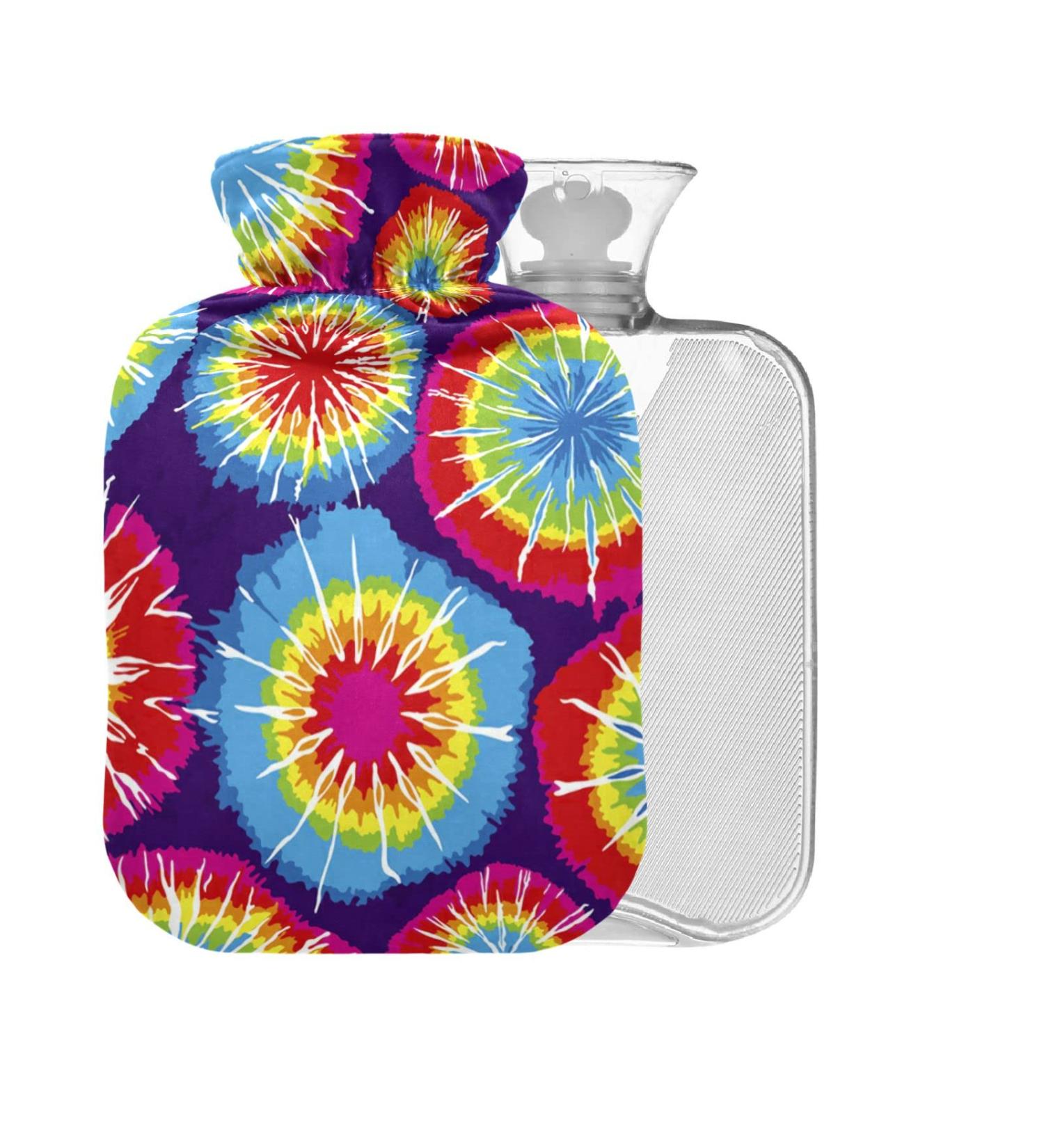 Batik Design Hot Water Bottles 1L - Pain Relief & Therapy | Small Hot Water Bag for Back Pain Relief - Buy Online on GoSupps.com