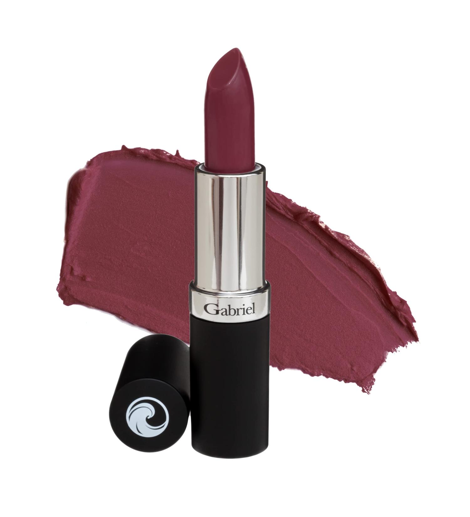 Gabriel Cosmetics Velour Lipstick - Medium Plum/Cool Pearl, 0.13 Oz - Buy Online on GoSupps.com