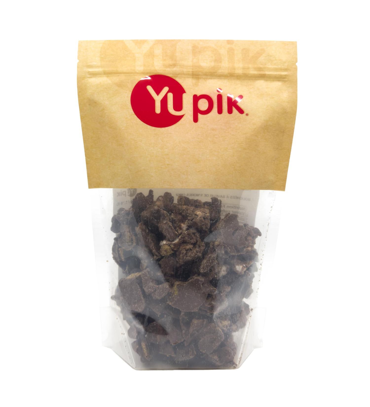Yupik OMG! Milk Chocolaty Almond Toffee Clusters 500 g Graham Crackers Toffee Almonds Chocolate Flavored Coating Crunchy Treats Sweet Snacks Chocolate Candy Ideal for Snacking & Gifting Milk Chocolate Graham Clusters 500 g - Buy Online on GoSupps.com
