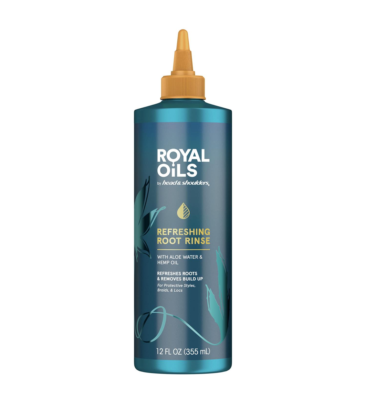 Royal Oils by Head & Shoulders Aloe Water & Hemp Oil Root Rinse 12 fl oz - Buy Online on GoSupps.com