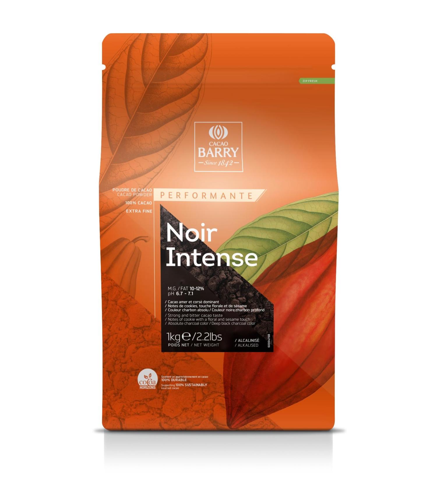 Cacao Barry - Intense Deep Black Cocoa Powder - 1kg - Buy Online on GoSupps.com