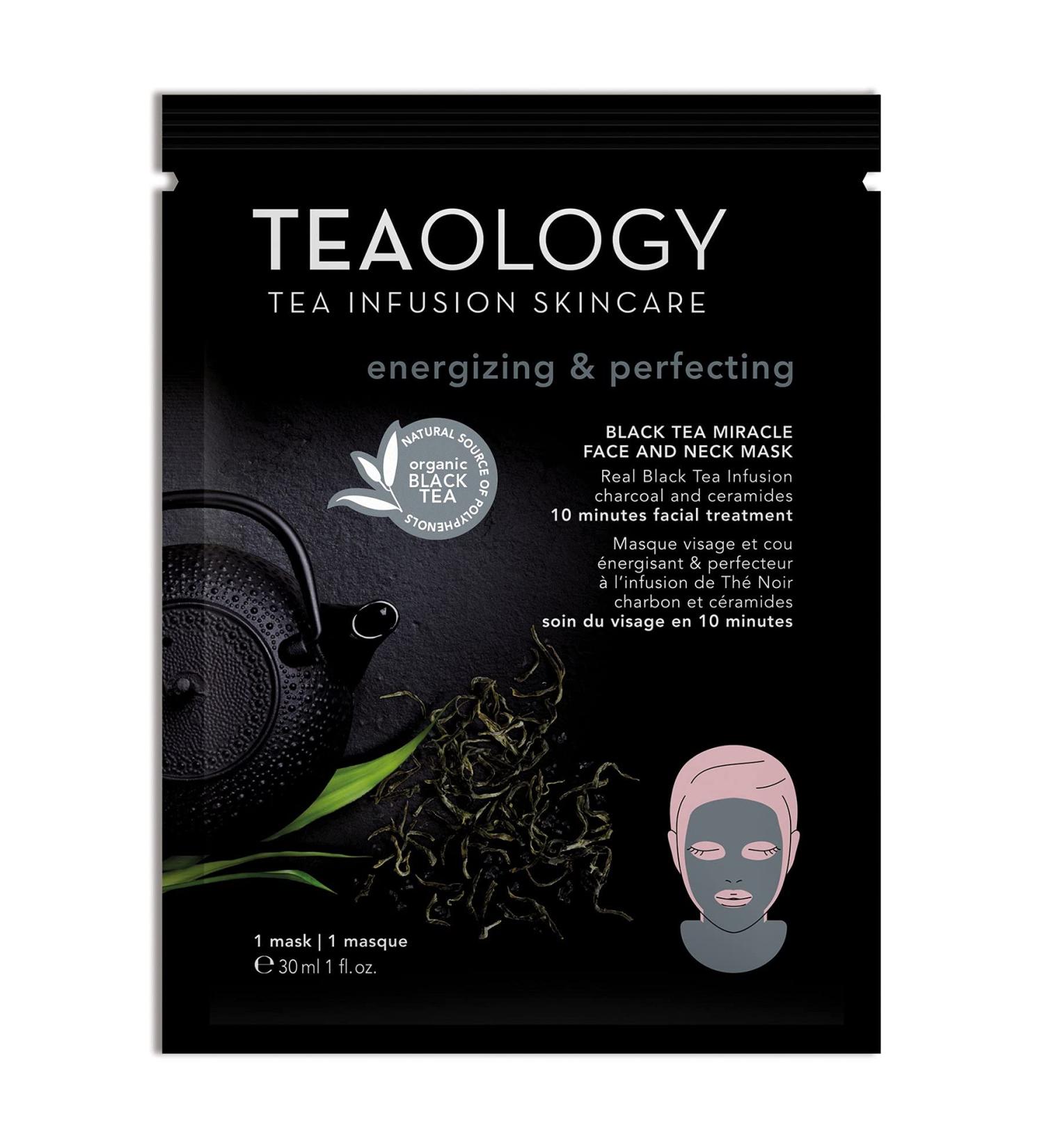 Teaology Black Tea Miracle Face And Neck Mask 30 ml