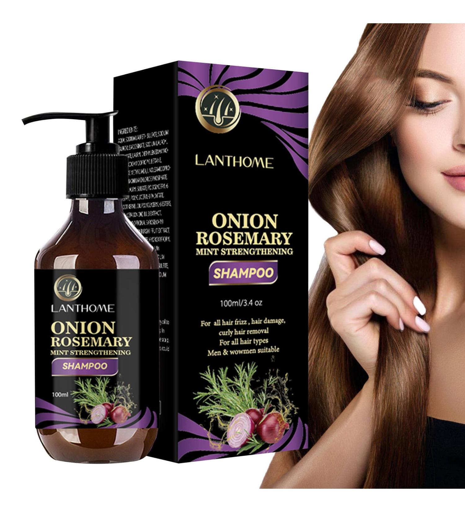  Goowafur Rosemary and onion shampoo - Scented anti-frizz shampoo - 300 ml - Does not damage hair growth - Protective thickening - Smooth hair - Regulates humidity - Moisturizing Goowafur - Buy Online on GoSupps.com