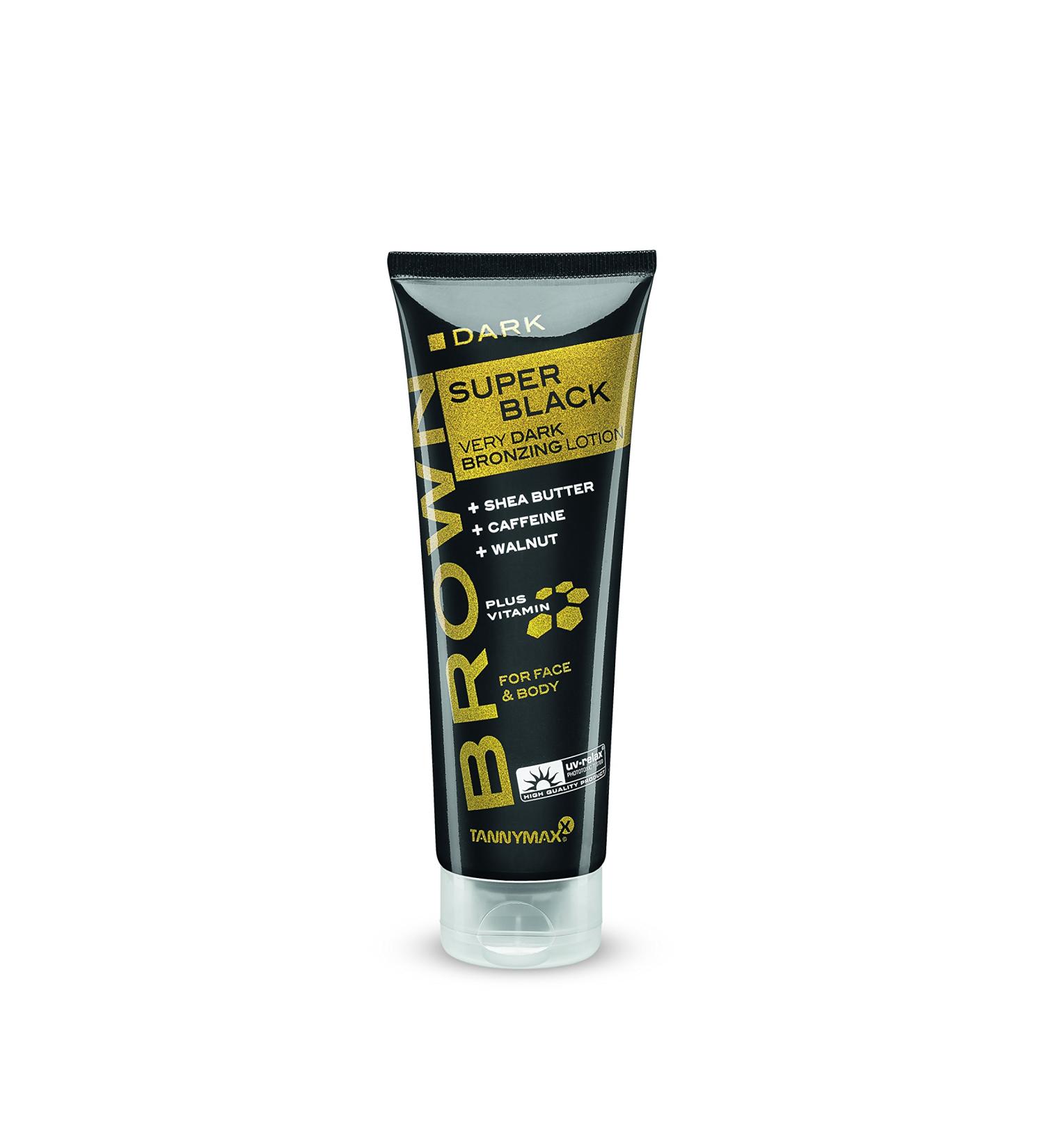 Tannymaxx Brown Super Black Very Dark Bronzing Lotion - 125 ml | Best International Shipping - Buy Online on GoSupps.com