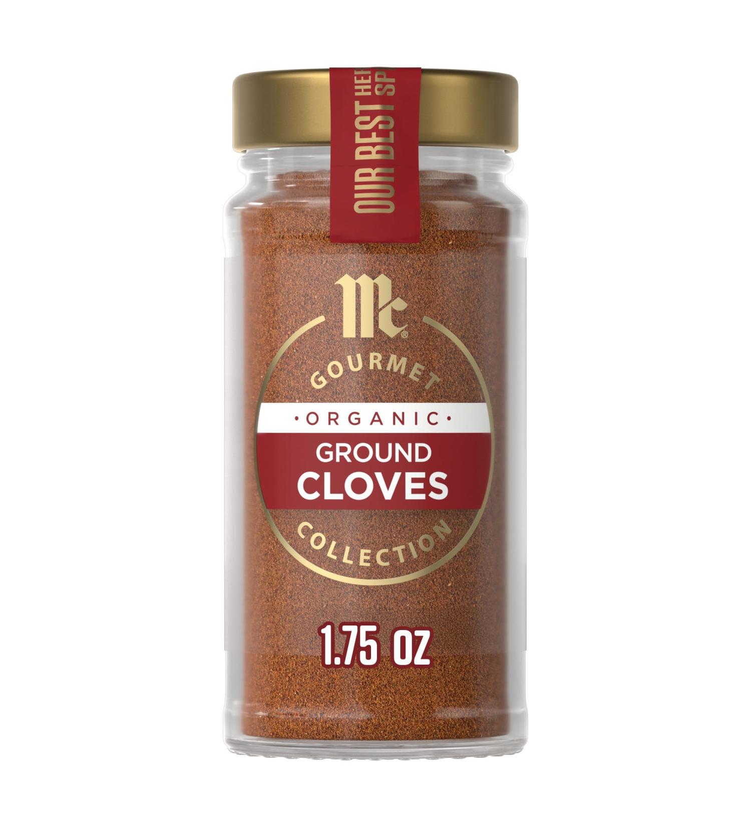 McCormick 1% Organic Ground Cloves 1.75-Ounce Unit - Buy Online on GoSupps.com