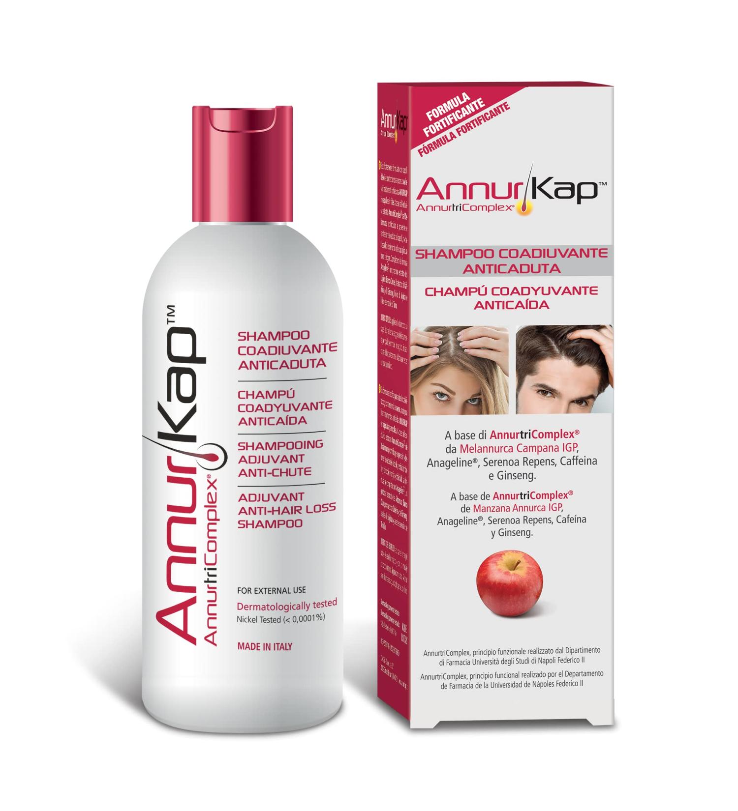 Annurkap Anti-hair loss shampoo Fortifying formula 200 ml - Buy Online on GoSupps.com