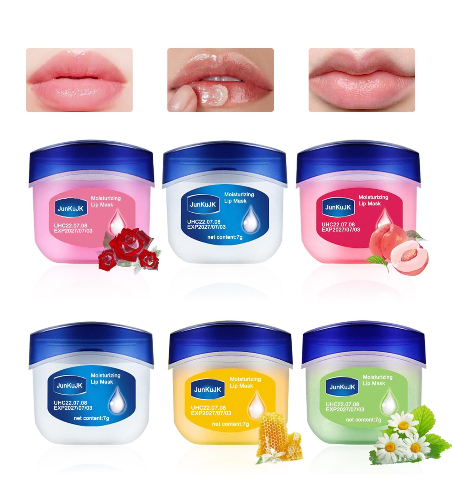6 Pack Lip Balm Moisturizing Tinted Lip Balm Mini Hydrating Lip Mask for Dry Cracked Lips Smooth Lip Balm Bulk Lip Care Product 6 Pcs - Buy Online on GoSupps.com