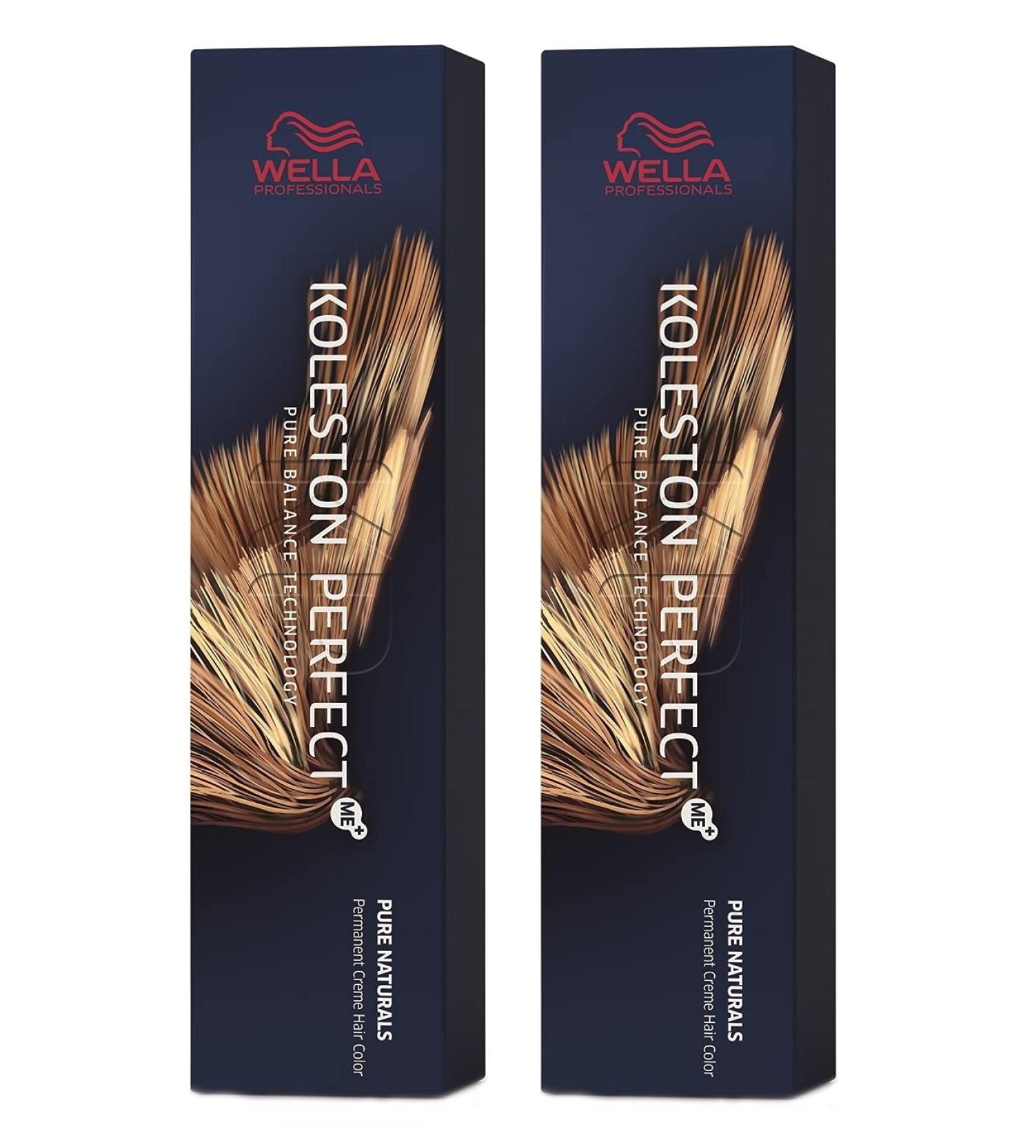 2x Wella Koleston Perfect ME+ 5/71 Light Brown Ash 60 ml