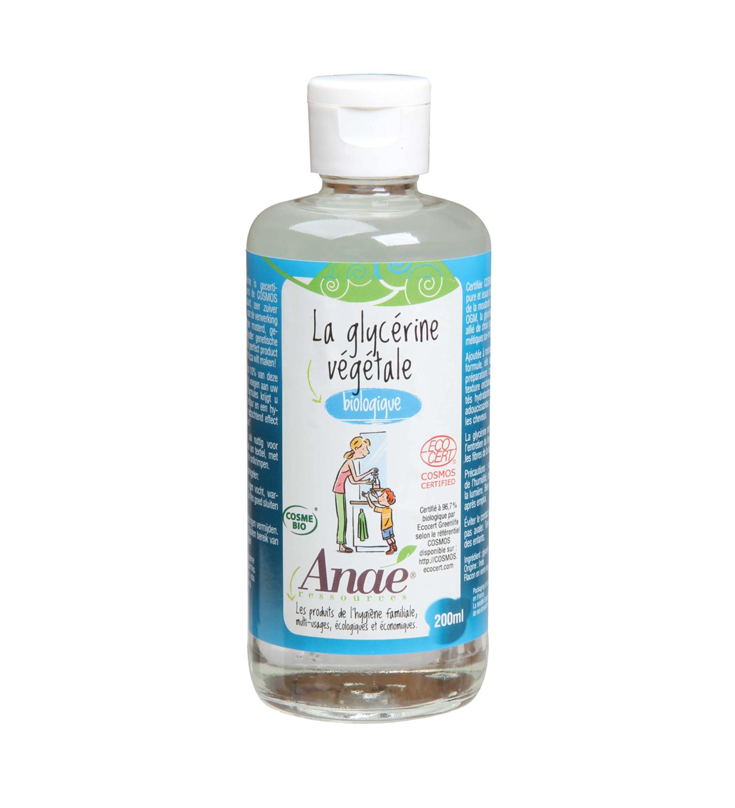Organic vegetable glycerin - 200ml bottle