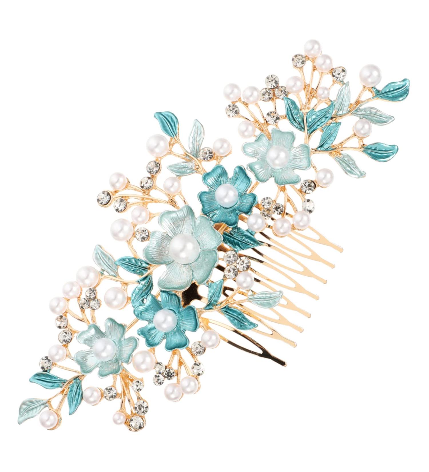 MAGICLULU Hair Plug Girl Headpiece Bridal Hair Comb Hair Comb Clip Bride Headpiece Hair Accessory Headpiece for Women Wedding Bridal Headpieces Bride Hairpin Hair Comb for - Buy Online on GoSupps.com