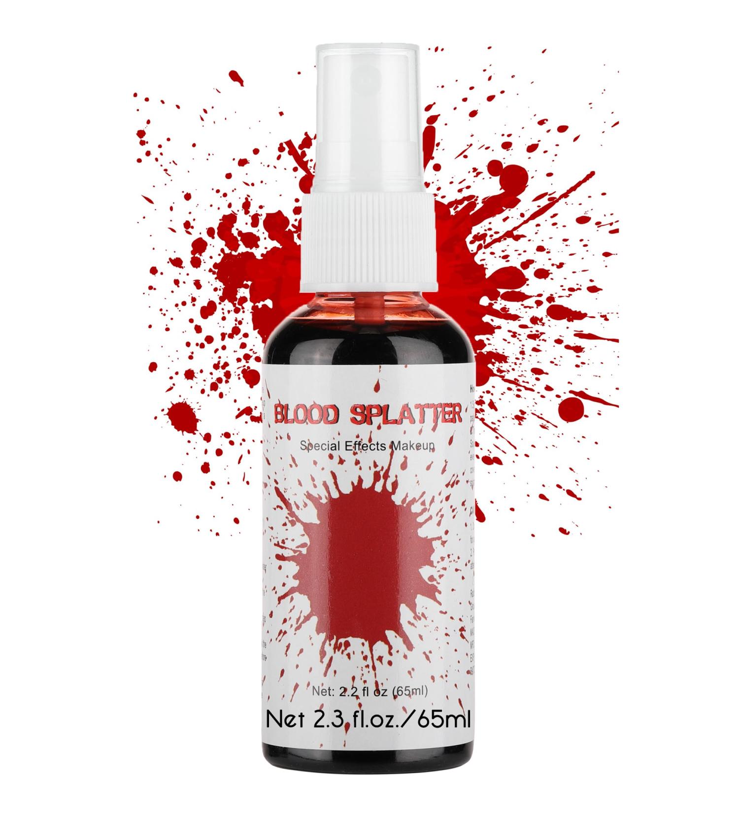 CCbeauty 2.2 Fl Oz Washable Fake Blood - Realistic Edible Blood for Halloween Theater Cosplay & Special Effects Makeup - Buy Online on GoSupps.com
