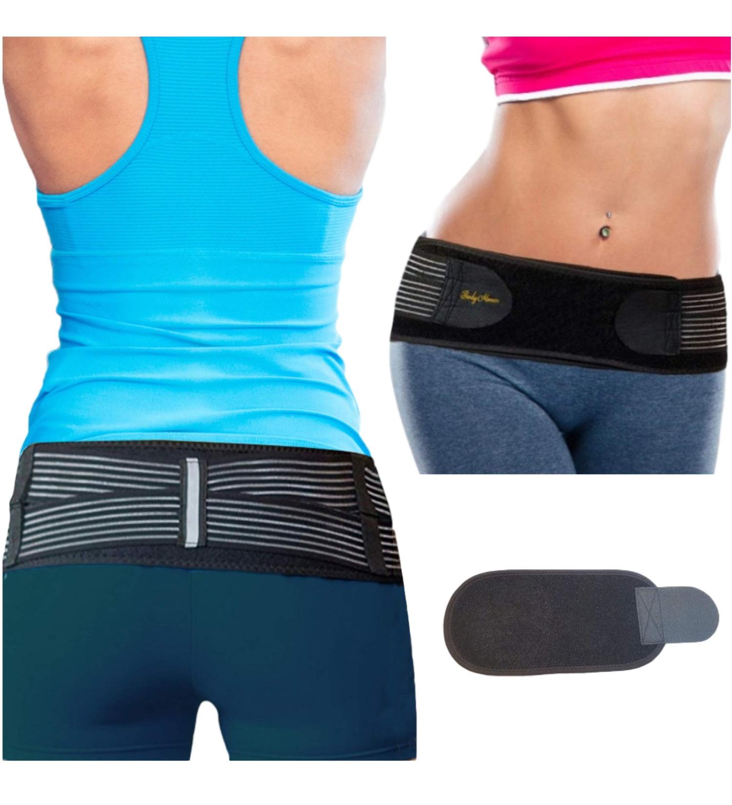 BodyMoves Sacroiliac SI Joint Hip Belt - Pain Relief & Support for Men & Women | Stabilizing Sciatica Brace with Anti-Slip Design - Buy Online on GoSupps.com