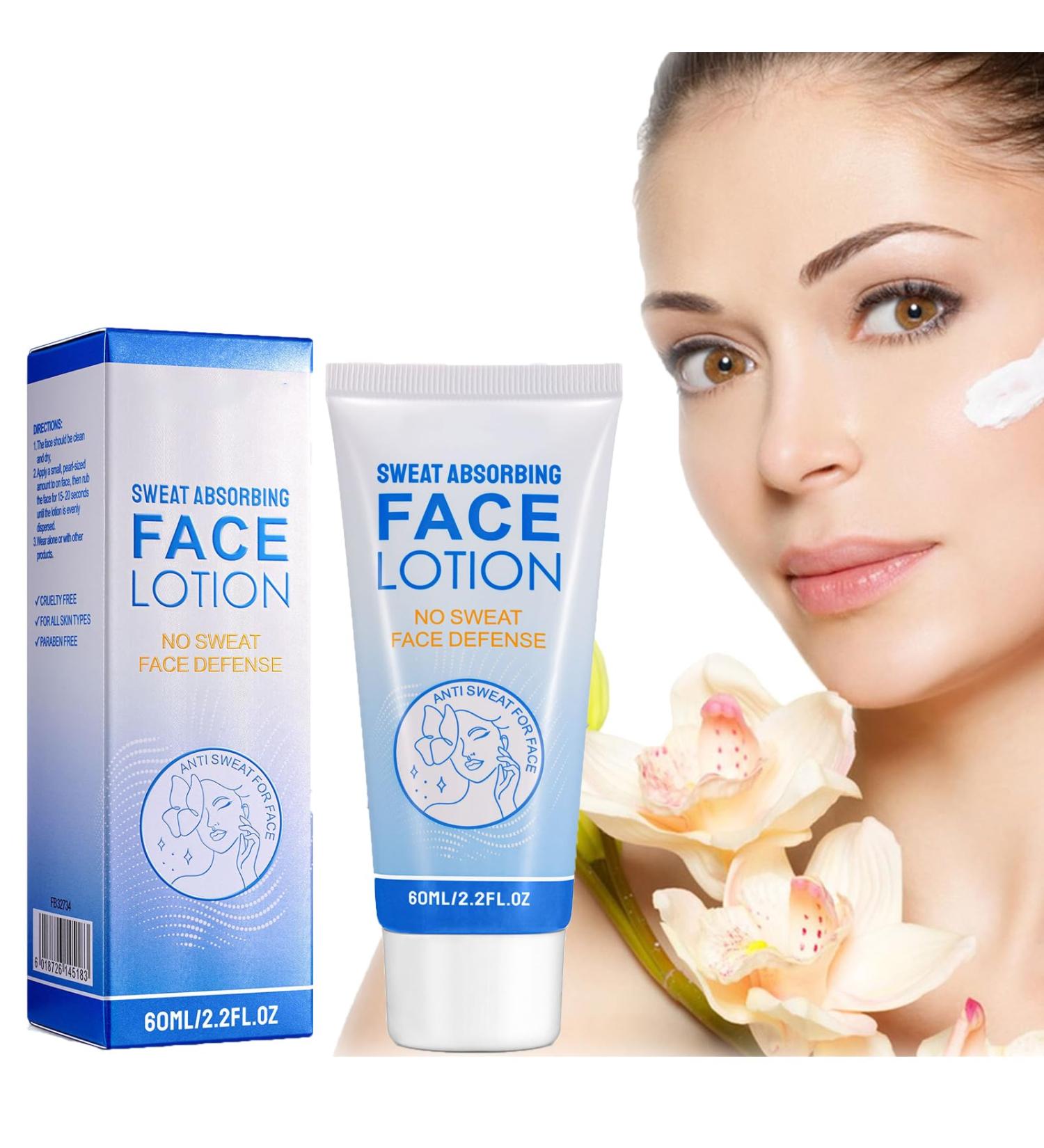  Generisch Sweat Absorbing Face Lotion Antiperspirant Antiperspirant Against Excessive Sweating Face Control Sweat and Oily Skin Face - Buy Online on GoSupps.com