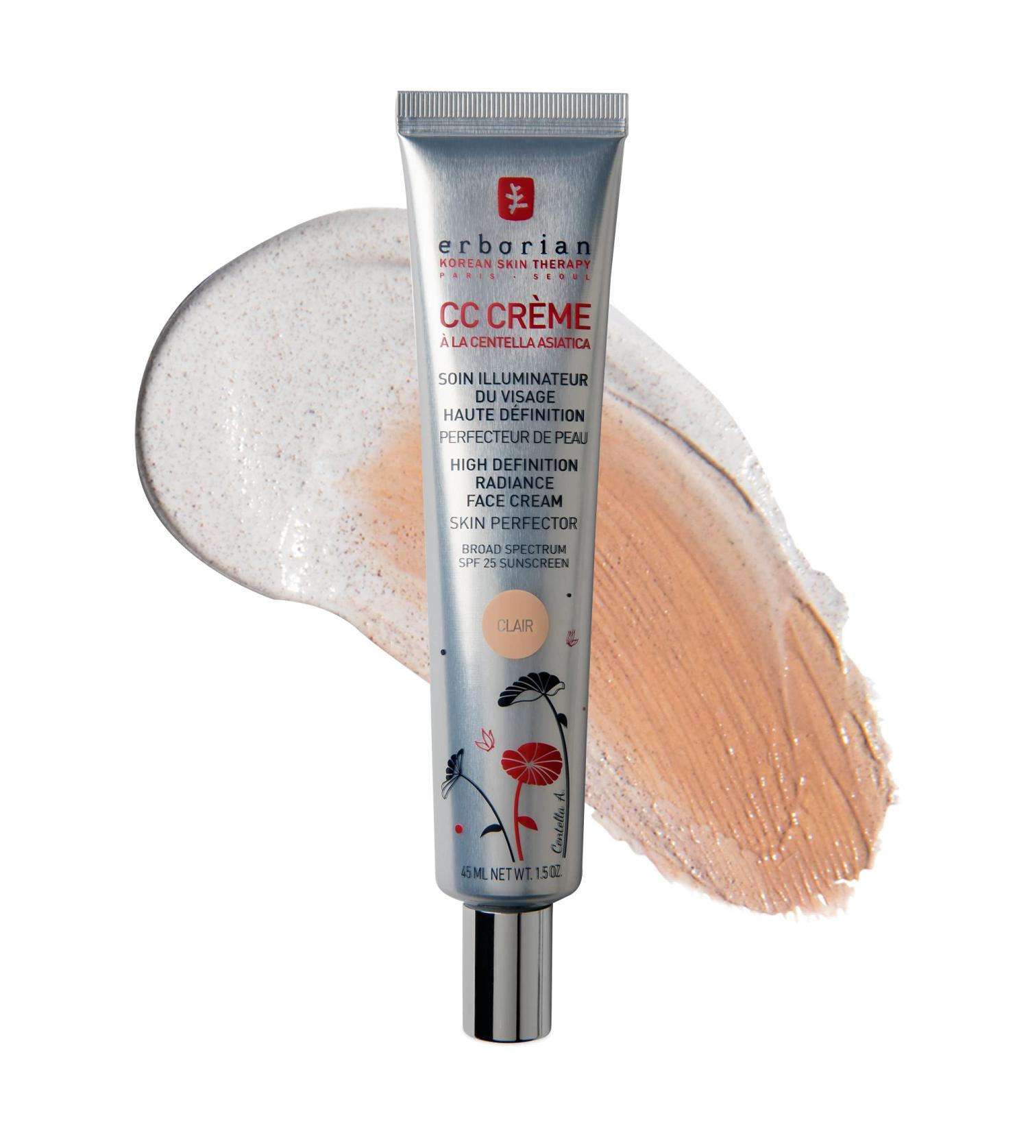 Erborian CC Cream with Centella Asiatica Clair 1.5oz | Color Correcting Formula - Buy Online on GoSupps.com