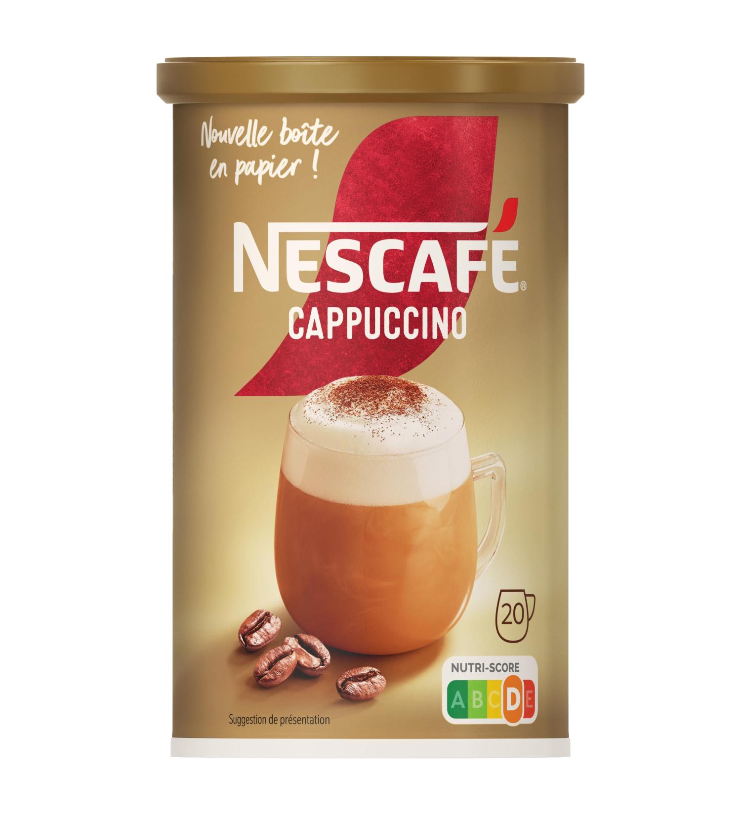 Nescaf Cappuccino Soluble Coffee Box 280g (packaging may vary) - Buy Online on GoSupps.com