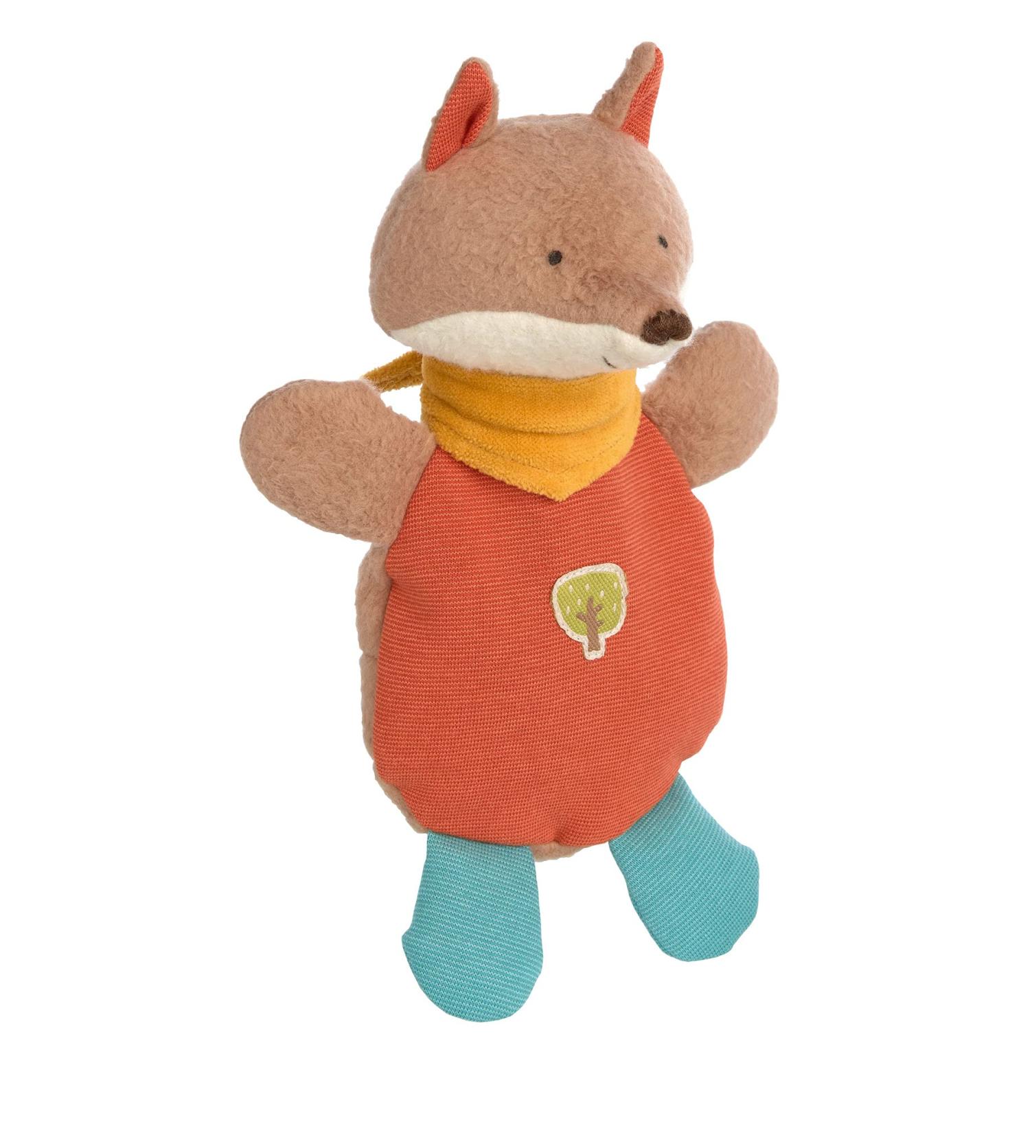 Heat Pillow - Fox Design in Green & Orange | Soothing Comfort for All | Shop Now - Buy Online on GoSupps.com