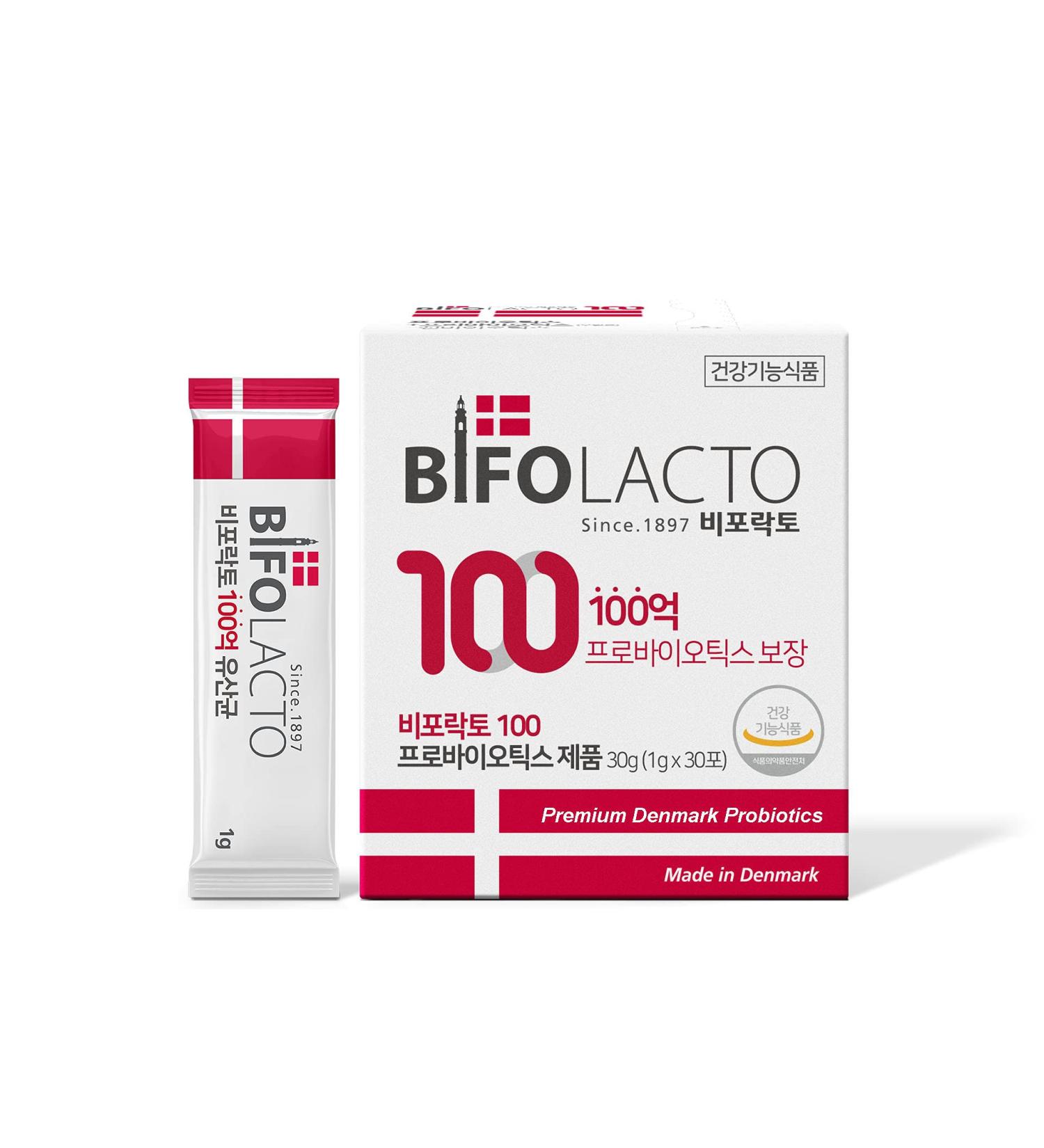 Bifolacto 100 Premium Denmark Probiotics 44.2 Billion Probiotics with Prebiotics (Synbiotics) Zero Calories Zero Sugar Non Dairy. Travel Friendly Easily Melts on Your Tongue - Buy Online on GoSupps.com