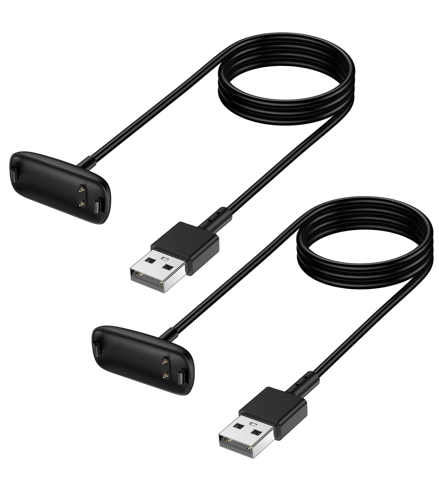 Fitbit Inspire 3 Charger Cable Replacement - 2 Pack/3.3Ft - Buy Online on GoSupps.com