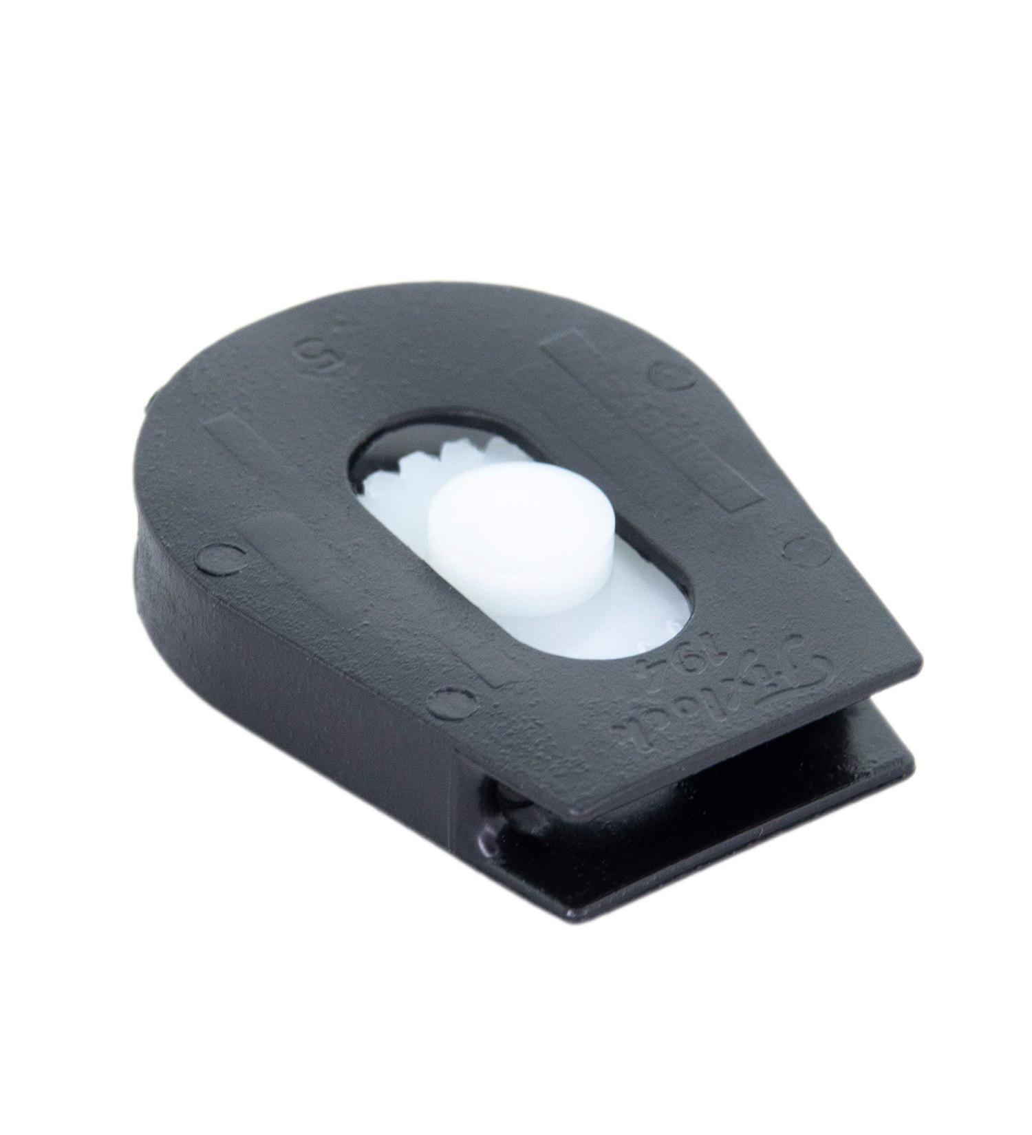 SGT KNOTS Wheeled Cord Lock - Plastic Toggle Stopper for Paracord Drawstrings - 10 Pack Black - Buy Online on GoSupps.com