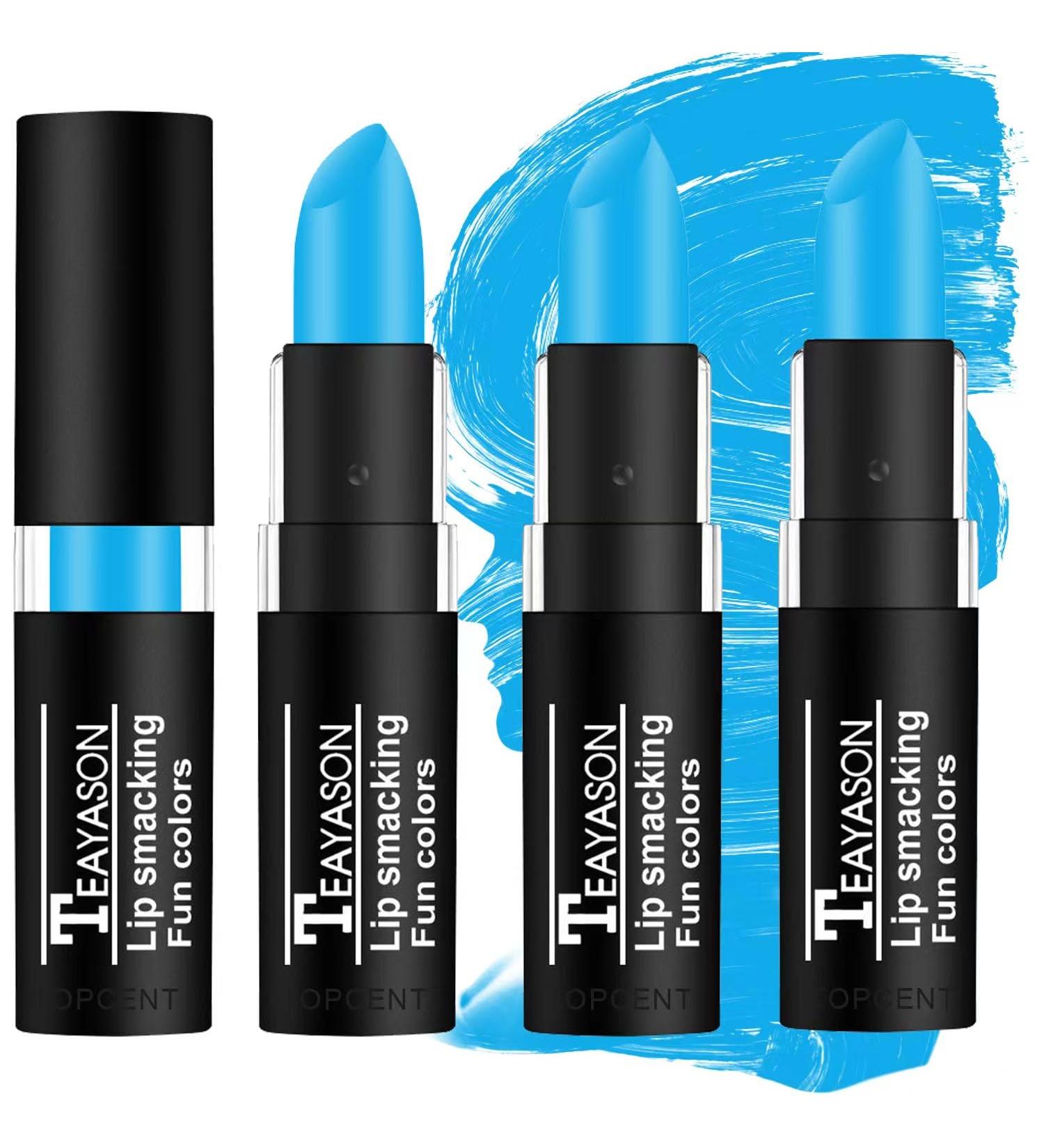 3PCS Sports Blue Eye Black Stick for Football Baseball Softball - High-pigmented Hypoallergenic Face Paint Stick for Sports & Halloween Makeup - Buy Online on GoSupps.com