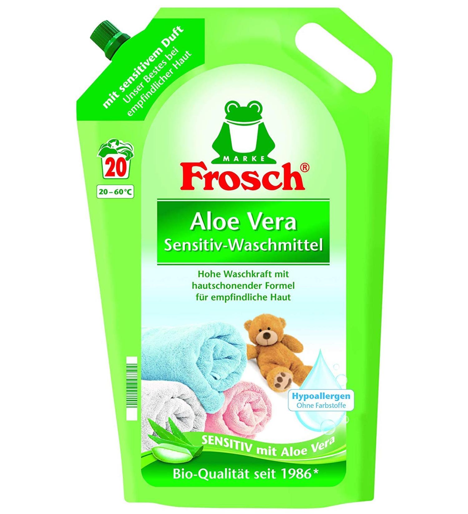 Frosch Aloe Vera detergent 5x 1800 ml 1.8 l (pack of 5)