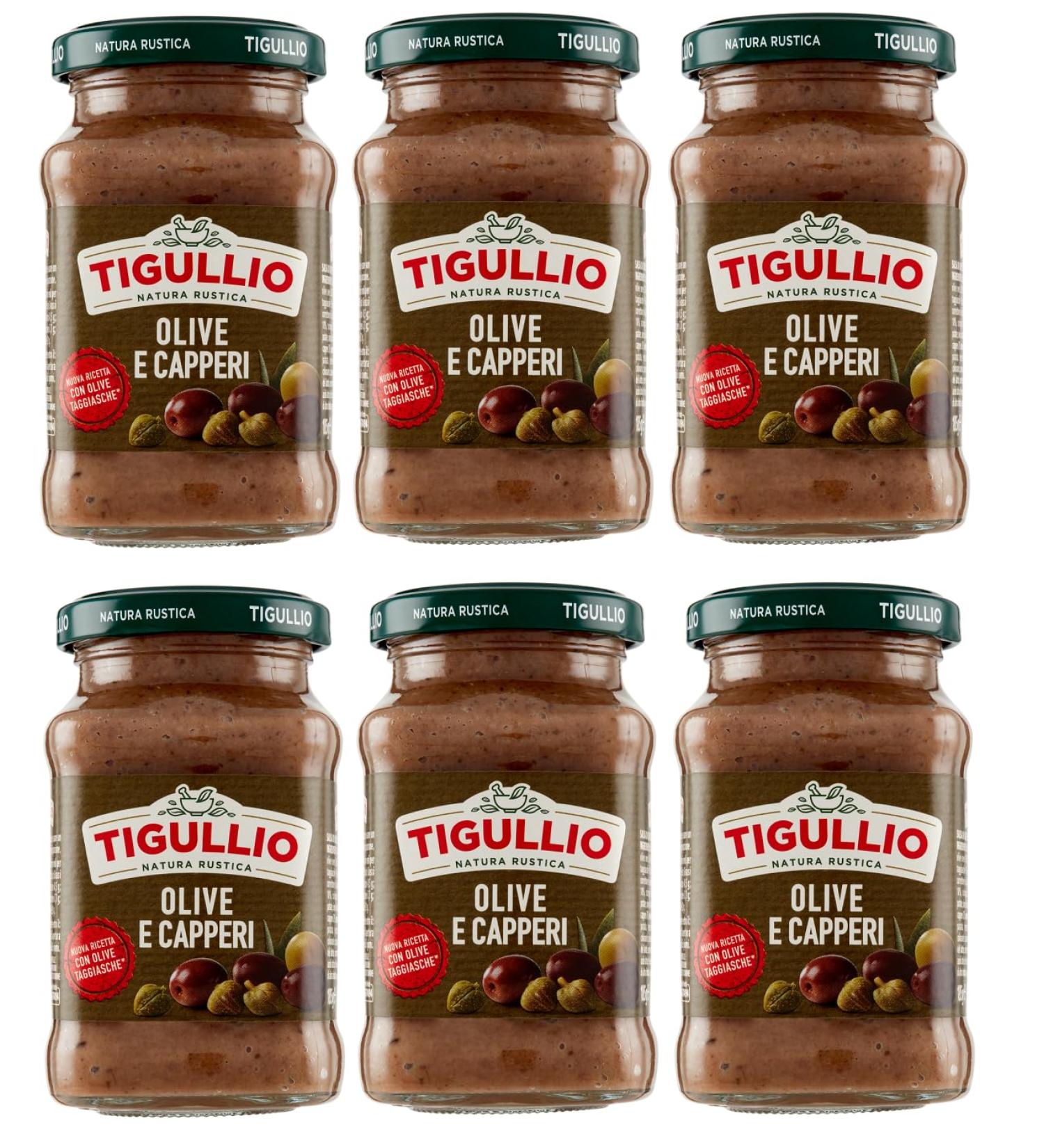 Buy 6x Star Tigullio GranPesto Pesto Sauce with Olives & Almonds 190g - Authentic Italian Flavor for International Shipping - Buy Online on GoSupps.com