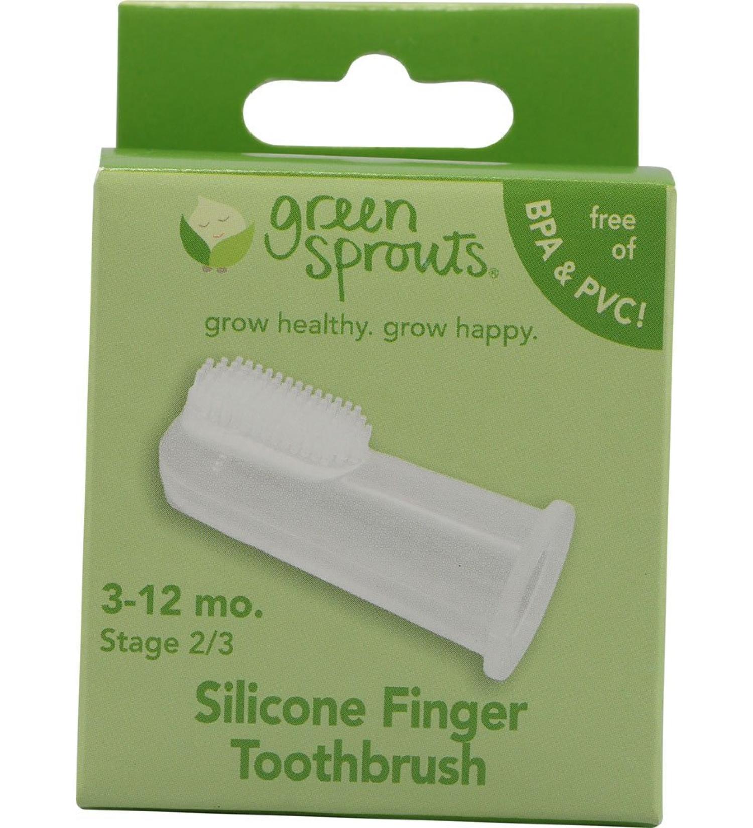 Green Sprouts Silicone Finger Toothbrush