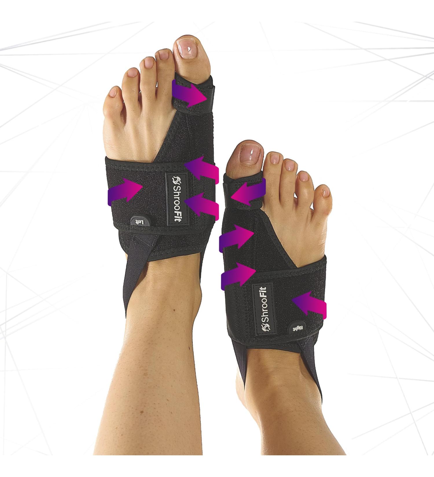 Effective Bunion Corrector | Pain Relief & Toe Straightening for Women & Men | Orthopedic Toe Straightener in Grey - Buy Online on GoSupps.com