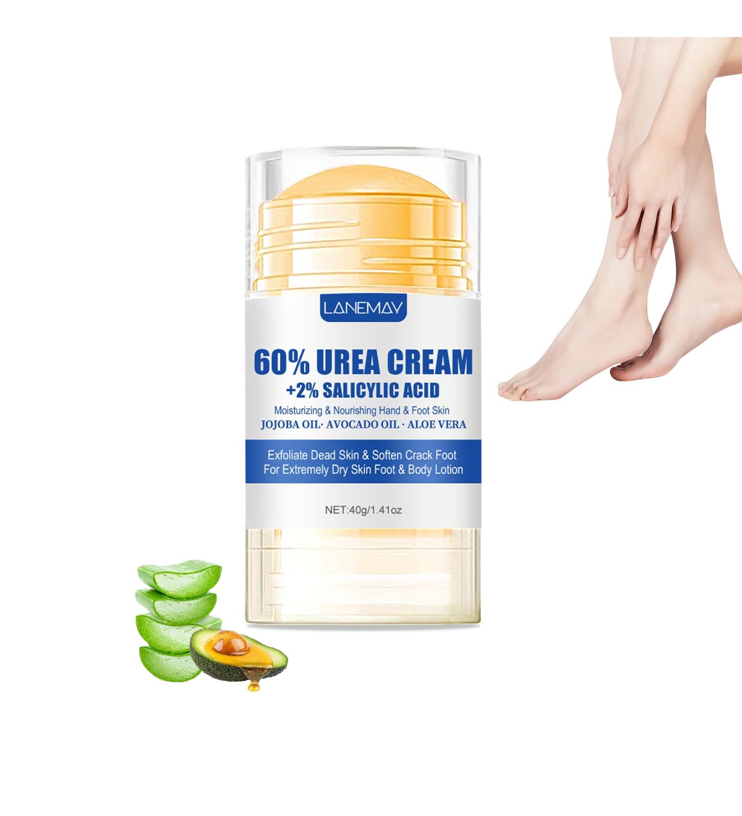  PCC PTYXIS Urea Foot Cream 60% + 2% Salicylic Acid Nourishing Cream for Cracked Heels and Dry Skin Softening Exfoliating Dead Skin Smoothing (#1 40g) - Buy Online on GoSupps.com
