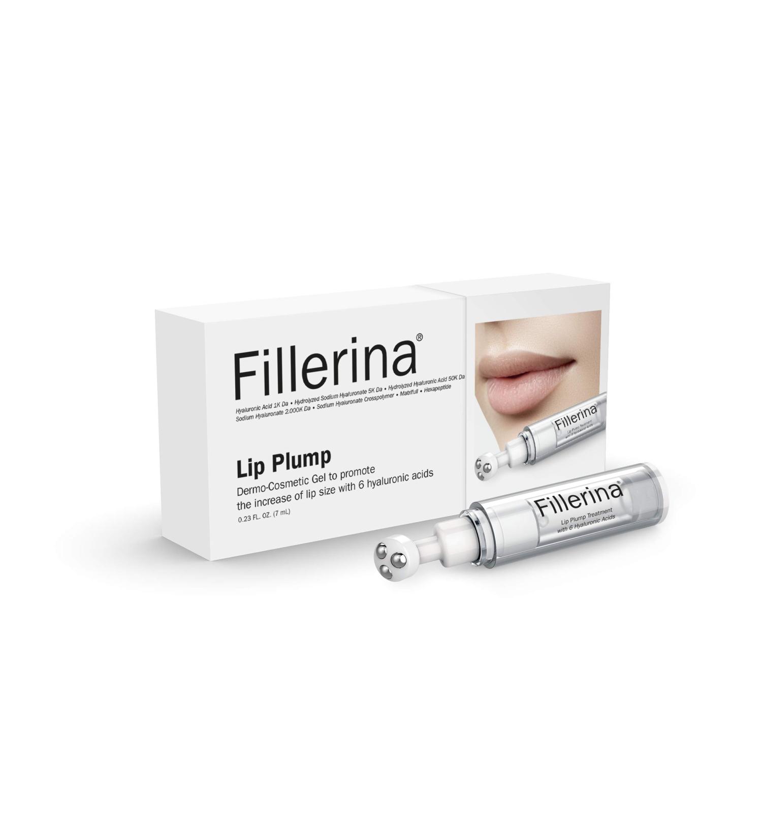 Fillerina Lip Plump Treatment | Hyaluronic Acid | Up to 3 Months Plumping Effect - Buy Online on GoSupps.com