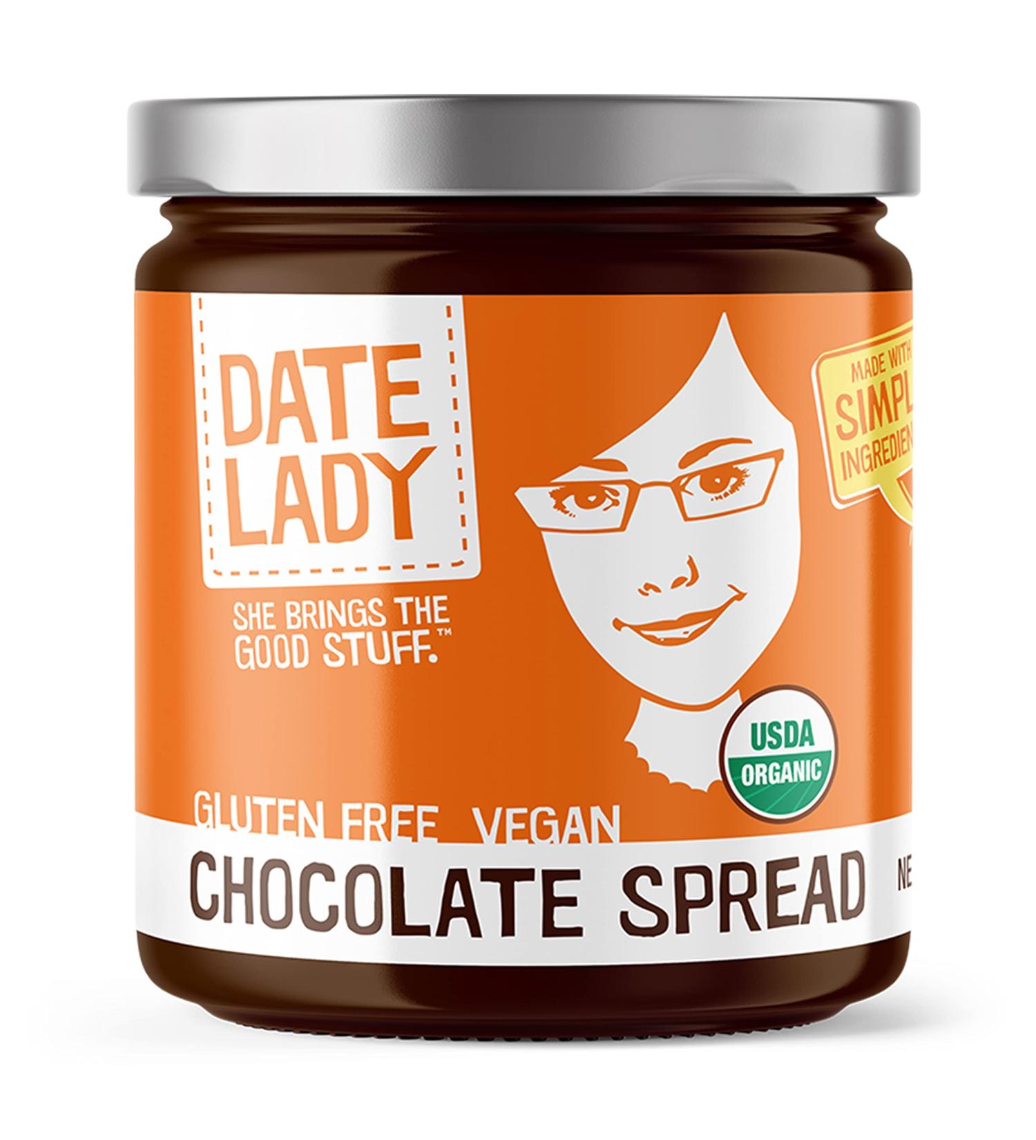 Organic Chocolate Date Spread | Vegan, Paleo, Gluten-Free & Kosher | No Added Sugar, No Preservatives - 1 Jar - Buy Online on GoSupps.com