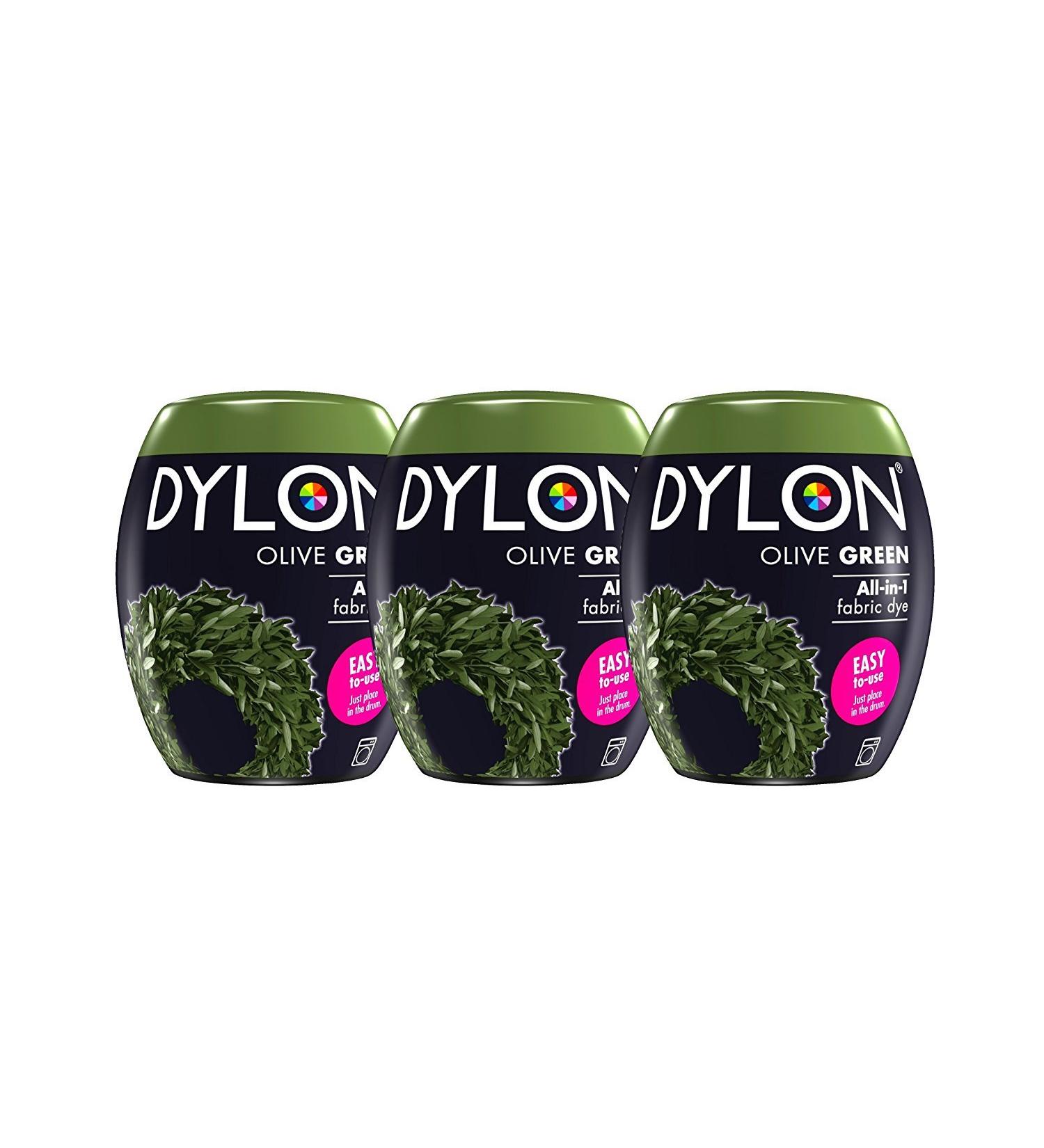 Dylon Machine Dye Pod Box of 3 Olive Green 25 x 10 x 4 cm