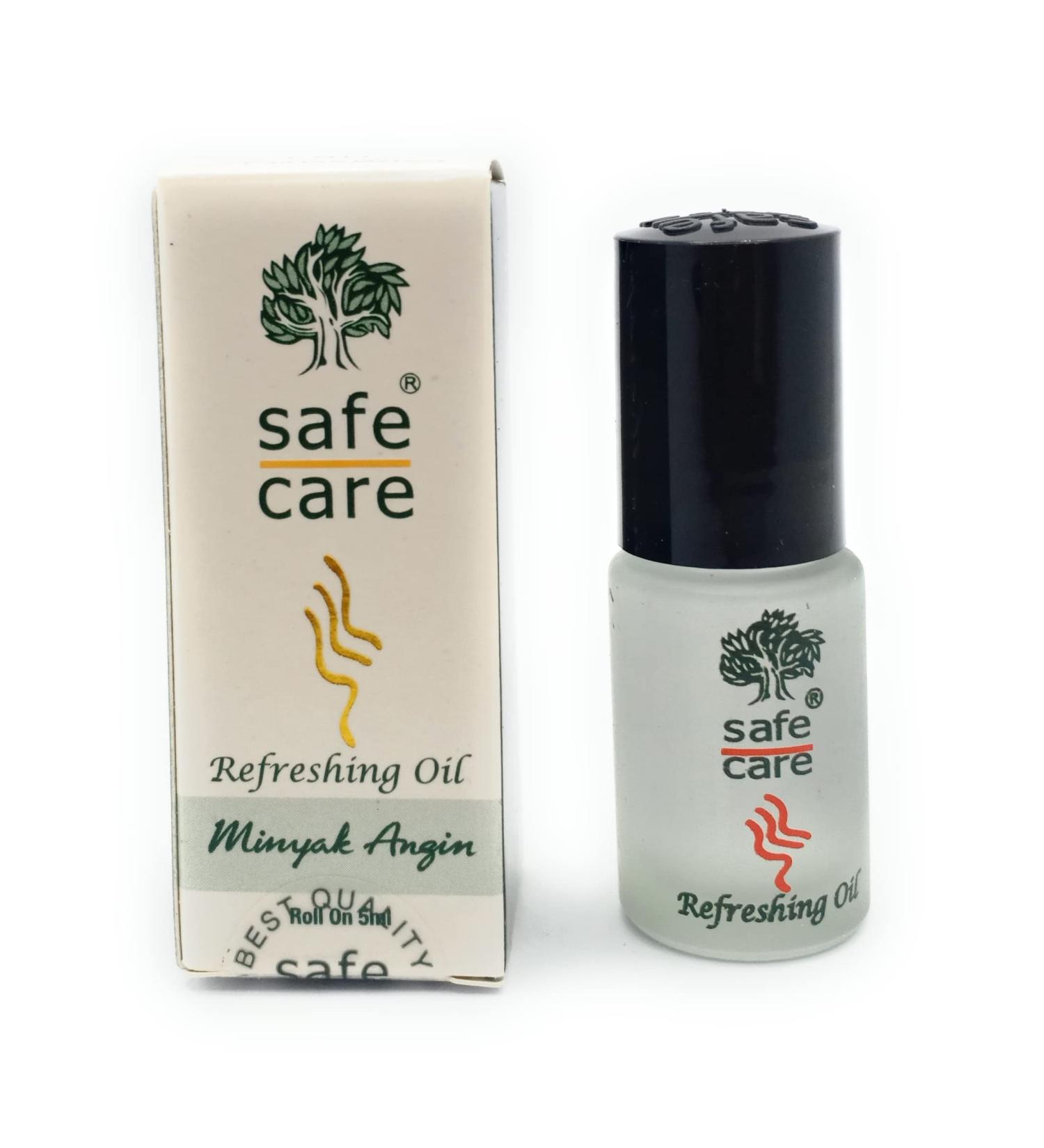 Safe Care Roll On Refreshing Oil Aromatherapy - 5ml Pack of 3 | International Shipping - Buy Online on GoSupps.com
