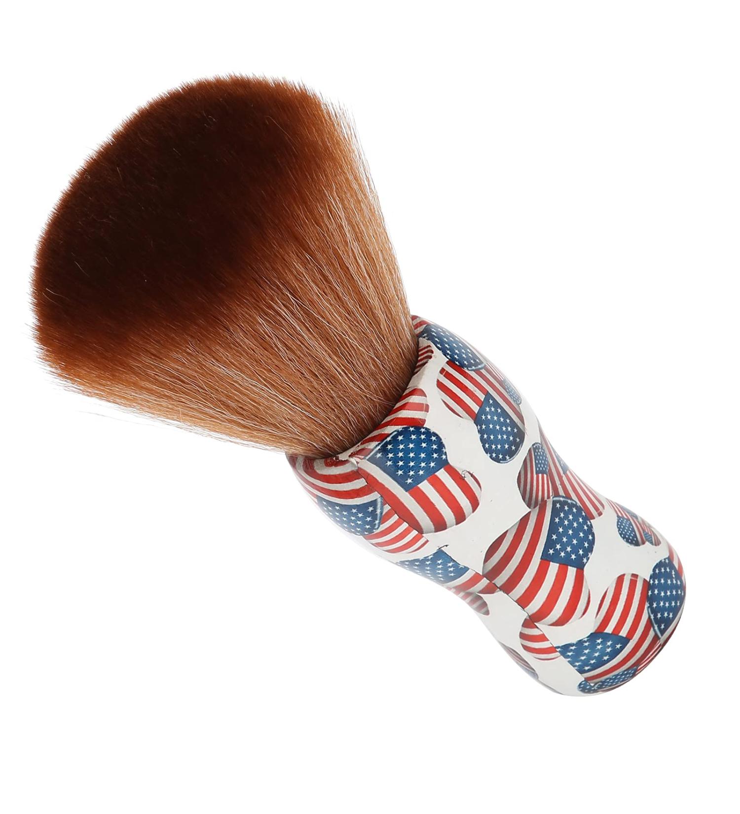 Neck Duster Brush Easy To Barber Brush Soft Nylon Bristle Neck Hair Removal Brush for Hair Cutting for Salon - Buy Online on GoSupps.com