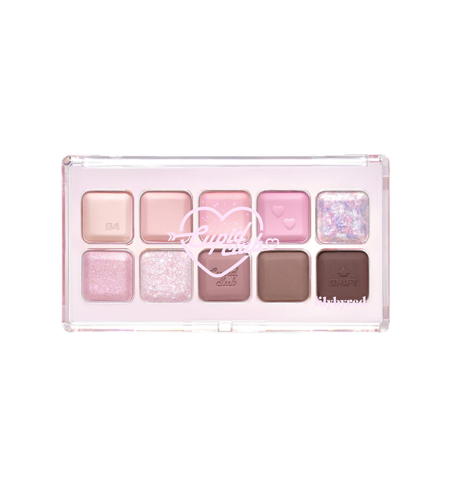 Lilybyred Mood Keyboard Eyeshadow Palette | Soft Neutral Ash Colors | Long-Wearing Glitter & Clear Watercolor | Easy Color Matching | K-Beauty (04Cool Membership) - Buy Online on GoSupps.com