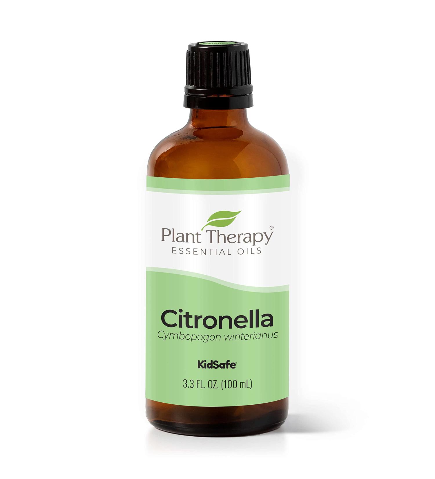 Buy 100% Pure Plant Therapy Citronella Essential Oil 100 mL - Aromatherapy Skin Care Candle Making & Outdoor Use - Therapeutic Grade - Buy Online on GoSupps.com