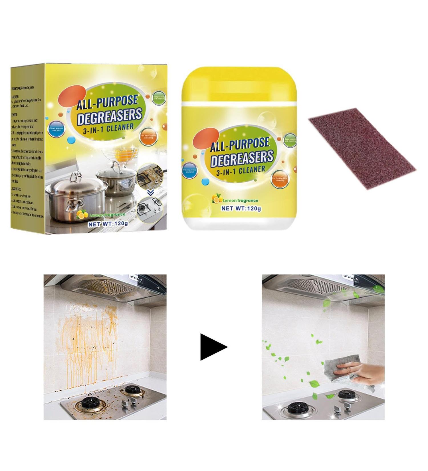 Foam Rust Remover - Foam Cleaner Powder for Kitchen | Kitchen Oil Stains Grease Cleaning Powder for Heavy Oil Stain and Grease Removal Rowces - Buy Online on GoSupps.com