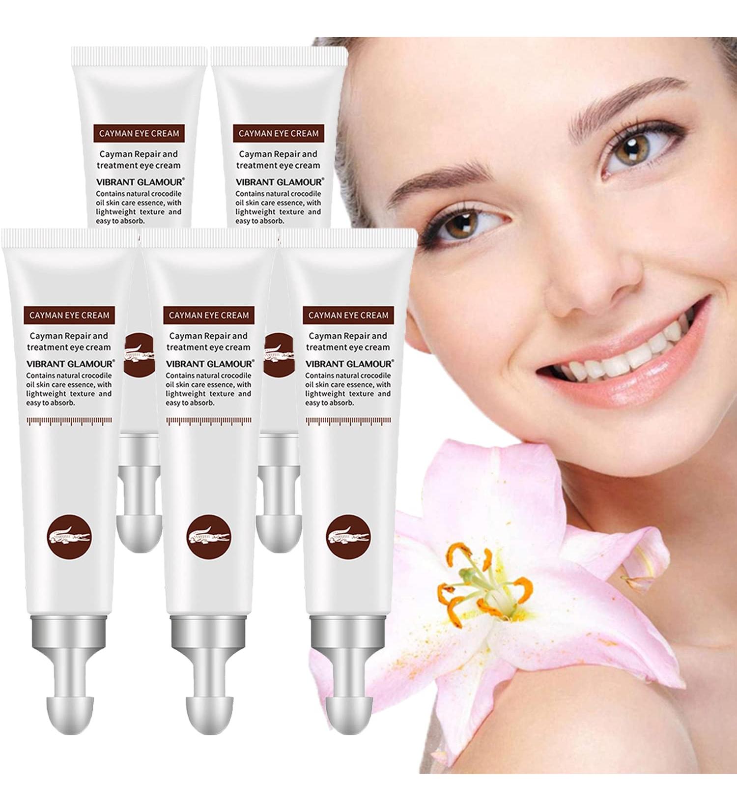 Vibrant Glamour Magic Eye Cream - 28 Seconds to Remove Eye Bags, Wrinkles & Dark Circles - Anti-Aging Formula - Set of 5 - Buy Online on GoSupps.com