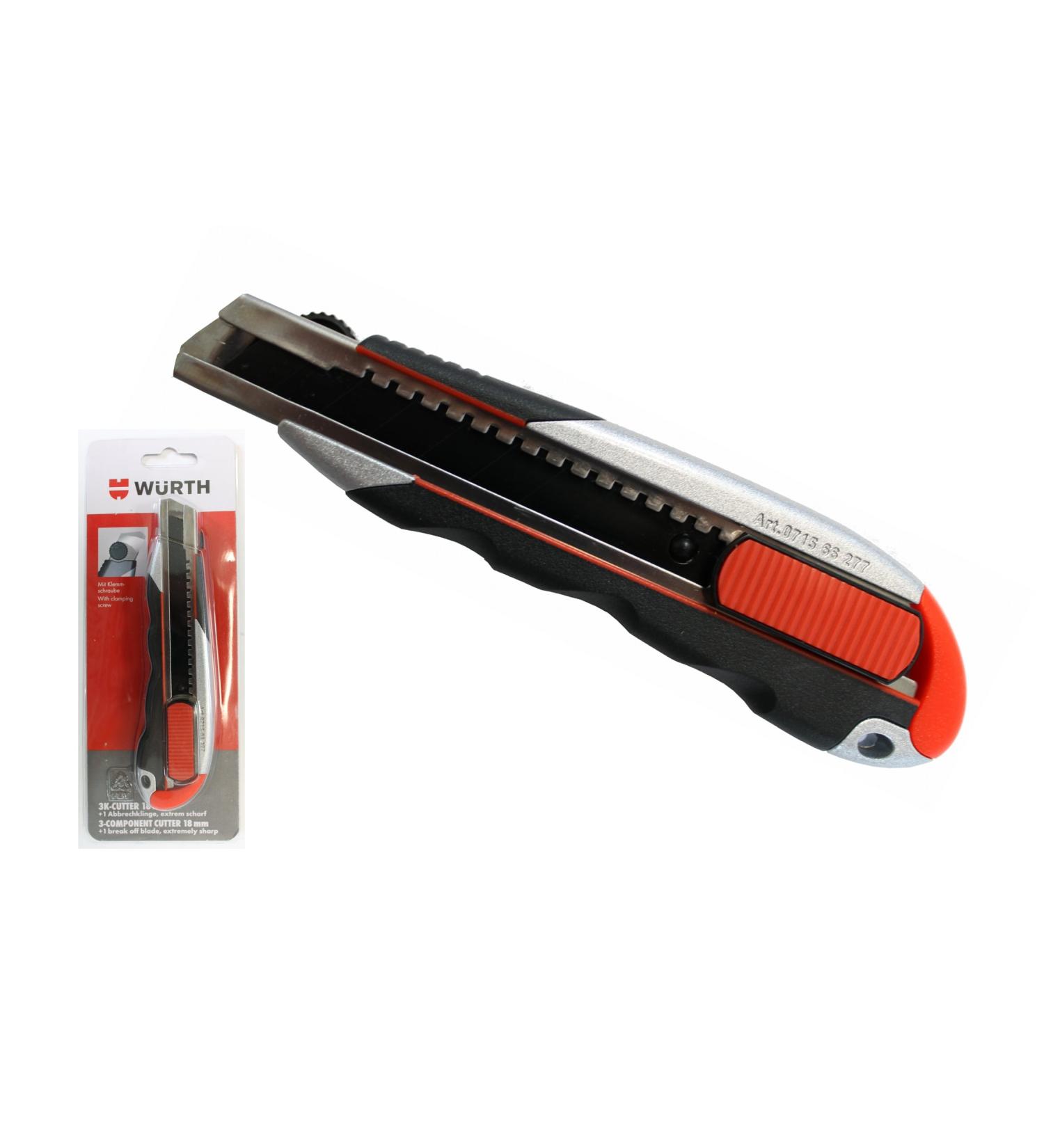 W rth 71566277 Taglierino Professionale Black-Red  - Buy Online on GoSupps.com