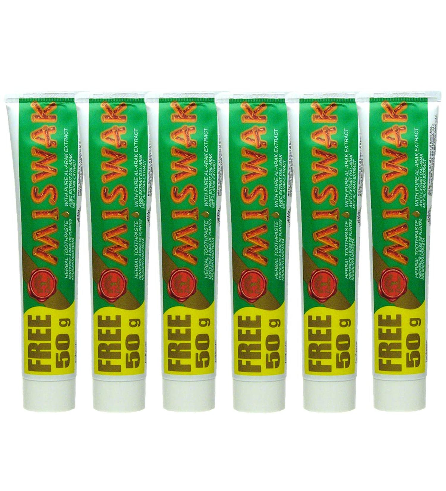 Dabur Kraeuter Miswak Toothpaste 100g Pack of 6