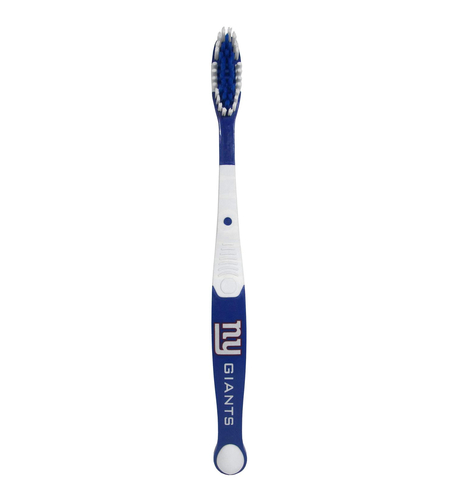 Siskiyou Sports NFL Fan Shop New York Giants MVP Toothbrush One Size Team Color