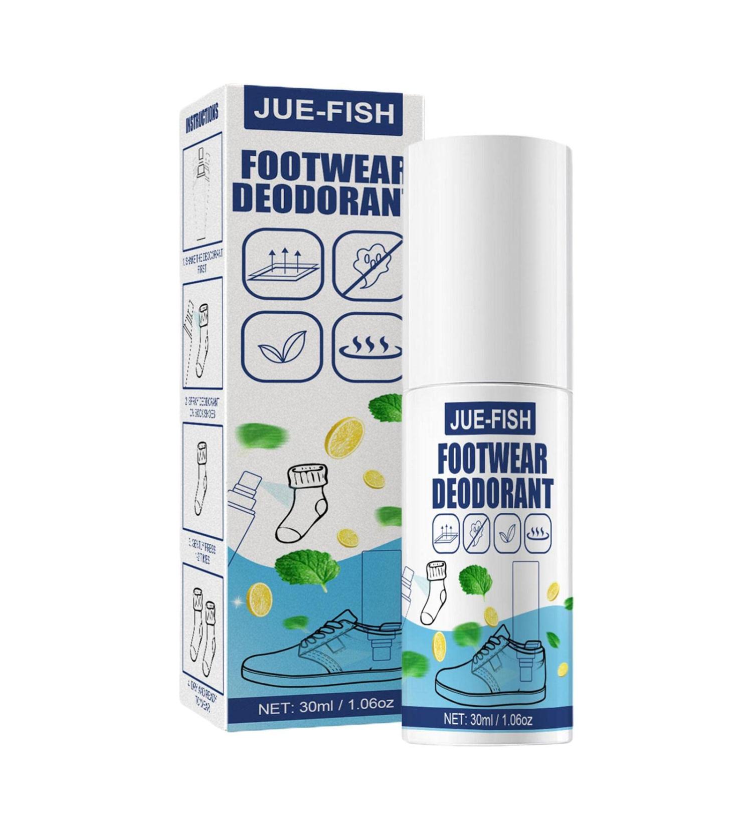 30ml Natural Shoe Socks Foot Deodorant Odor Spray Eliminates Odor Removal AntiBacterials Antifungals Shoes and Socks Refresher Sporter Dizi248 - Buy Online on GoSupps.com