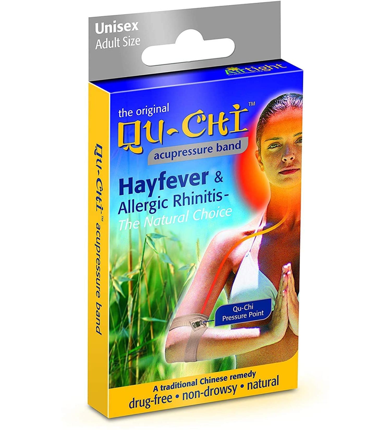 Qu-Chi Hayfever Band - The Acupressure Arm Band - Buy Online on GoSupps.com