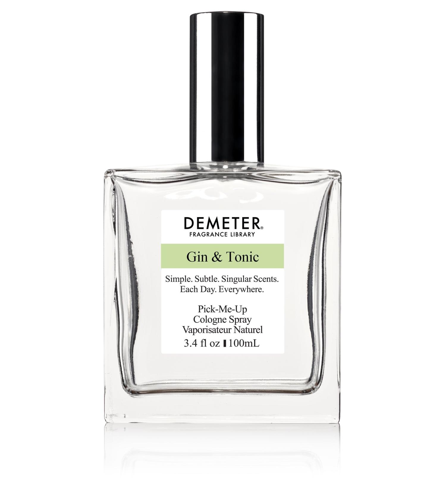 Demeter Cologne Spray Gin & Tonic 3.4 oz. Gin & Tonic 1 Count (Pack of 1)