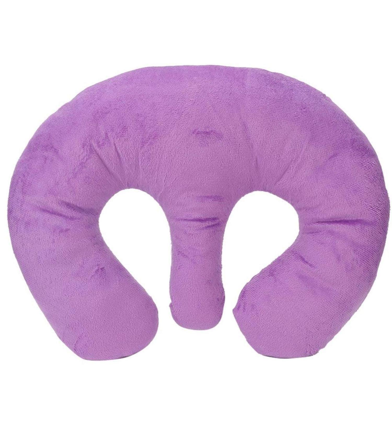 Soft Breast Support Pillow for Beauty Salon - Safe SPA Massage Cushion (Purple) - Buy Online on GoSupps.com