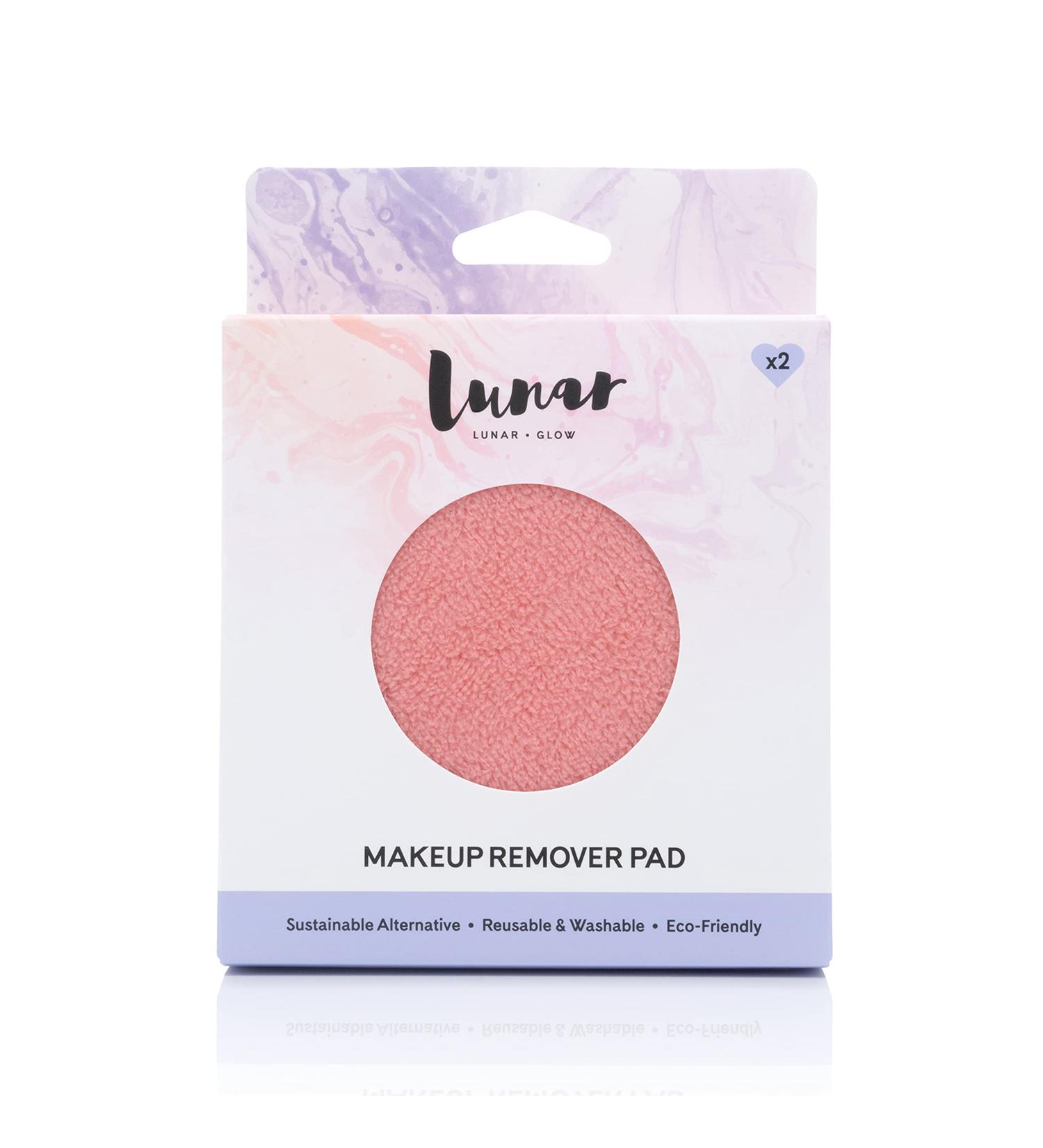 Makeup Remover Pad by Lunar Glow A Sustainable and Eco-friendly Choice. Includes 2 pads - Buy Online on GoSupps.com
